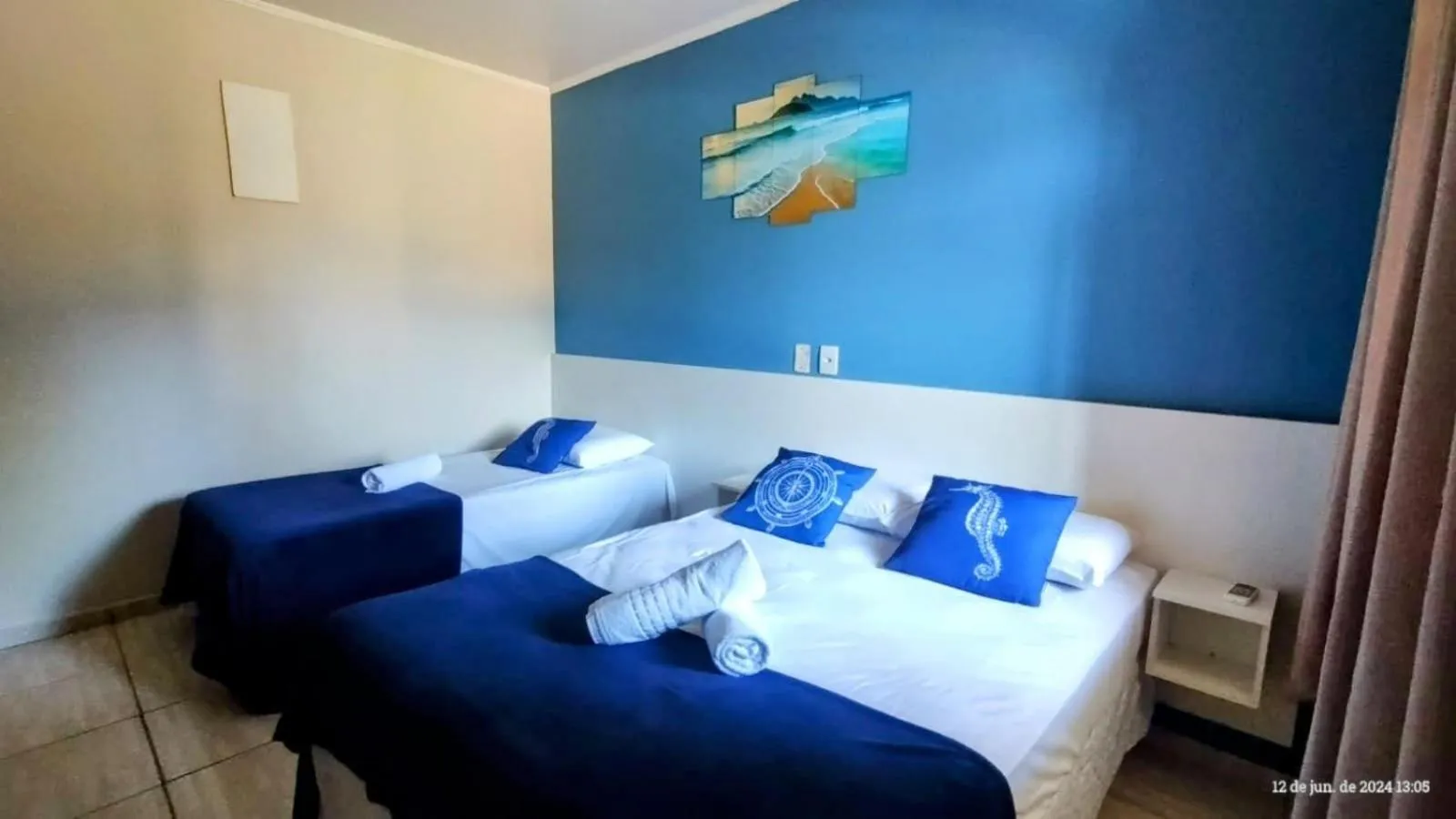 Bedroom, Bed in Pousada Baía dos Corais