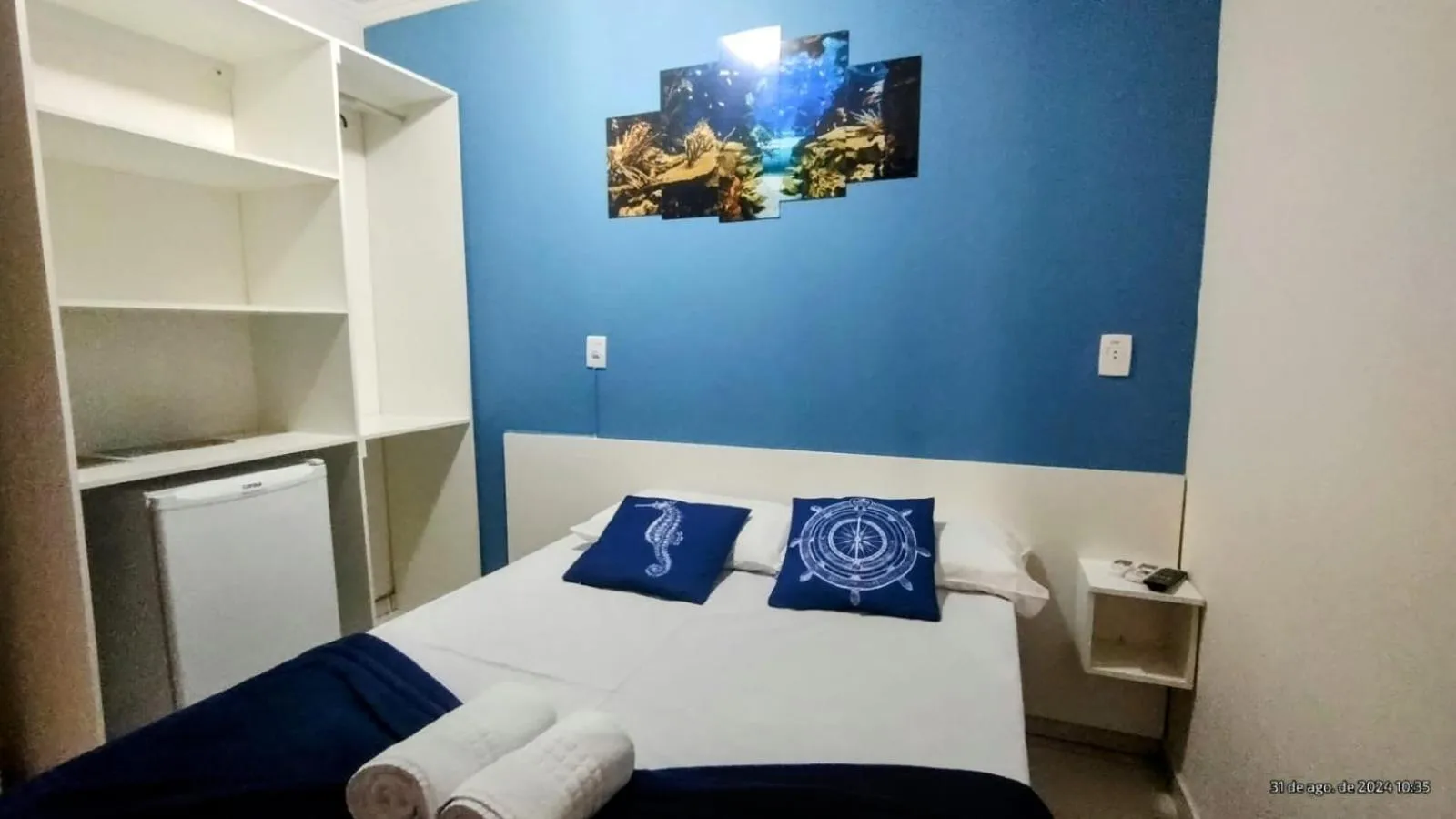 Bedroom, Bed in Pousada Baía dos Corais