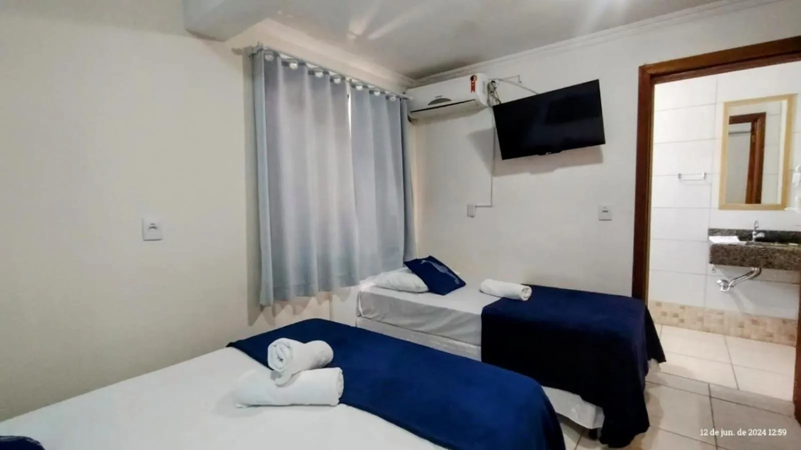 Bedroom, Bed in Pousada Baía dos Corais