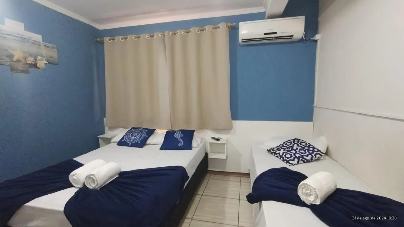 Photo of the whole room, Bed in Pousada Baía dos Corais