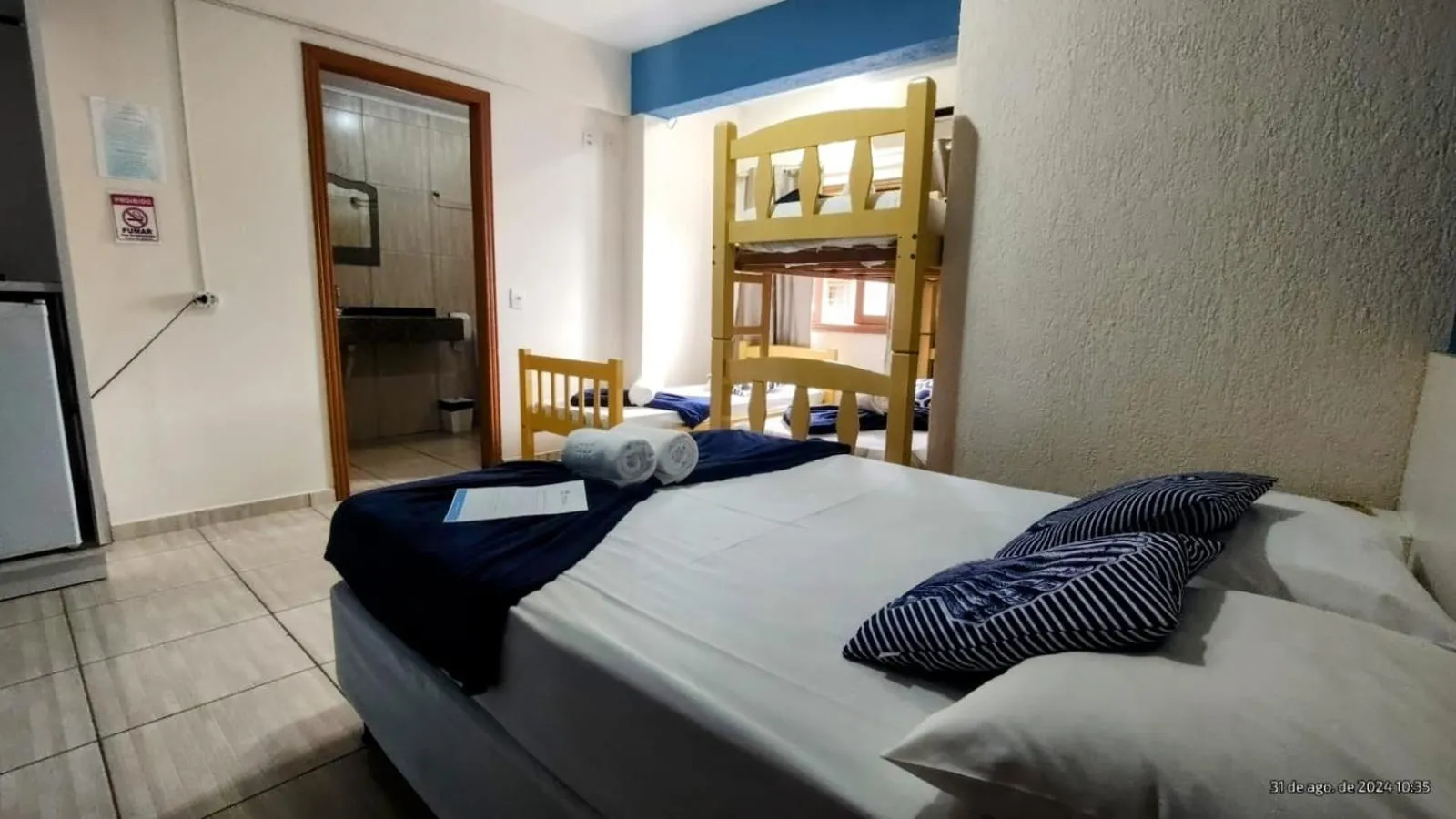 Bedroom, Bed in Pousada Baía dos Corais