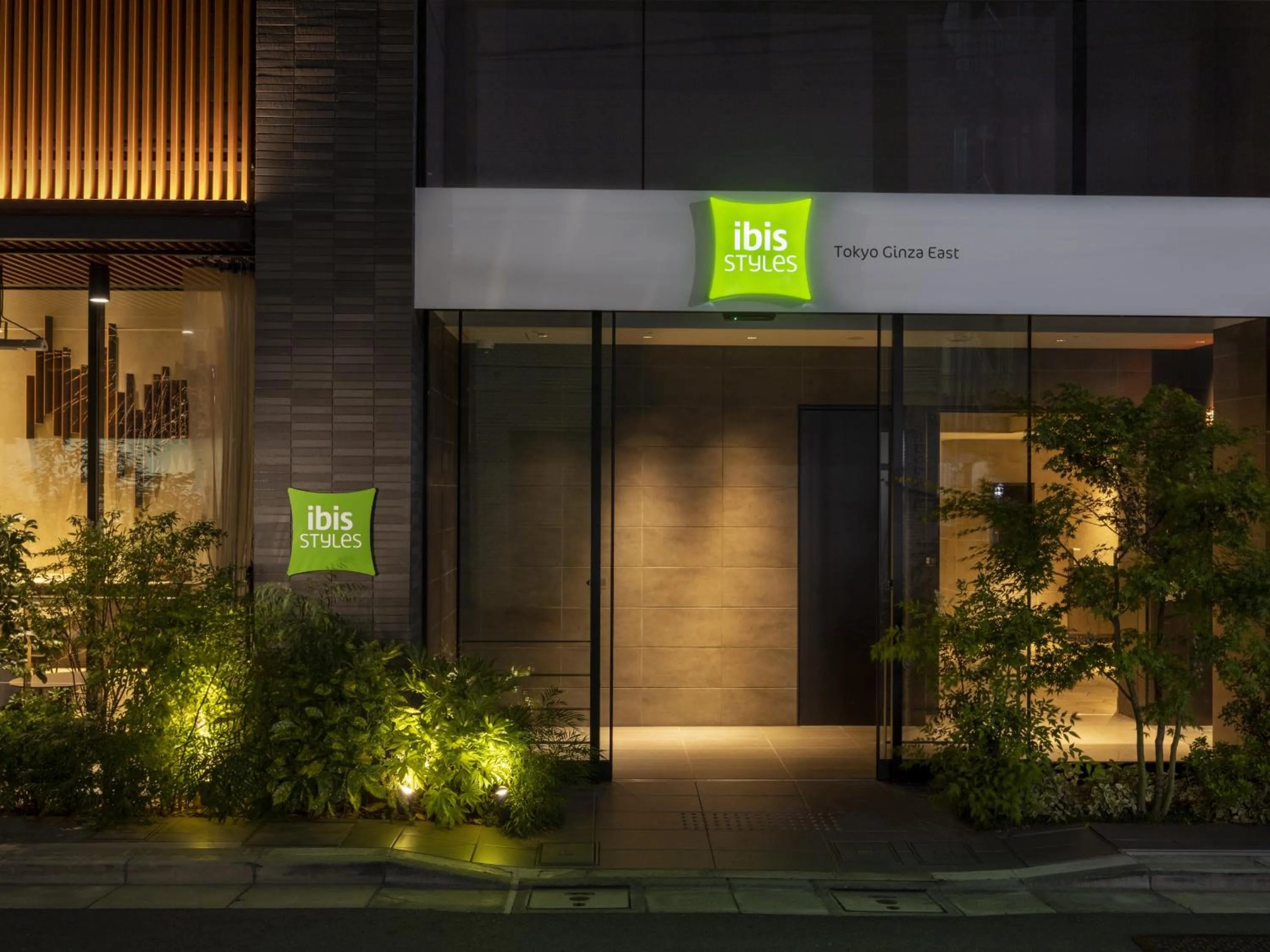 Property building in ibis Styles Tokyo Ginza East