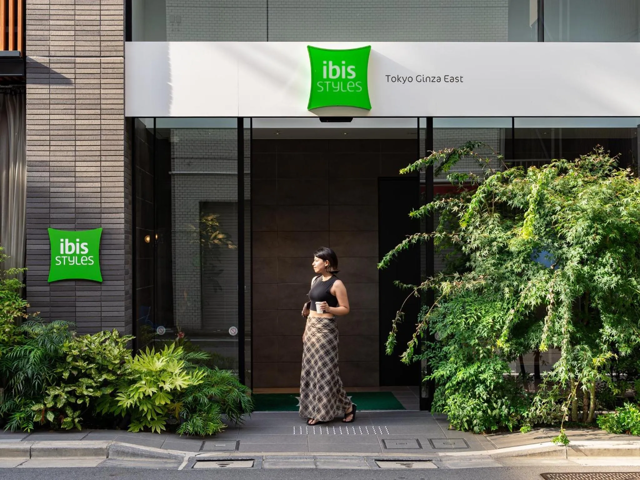 Property building in ibis Styles Tokyo Ginza East