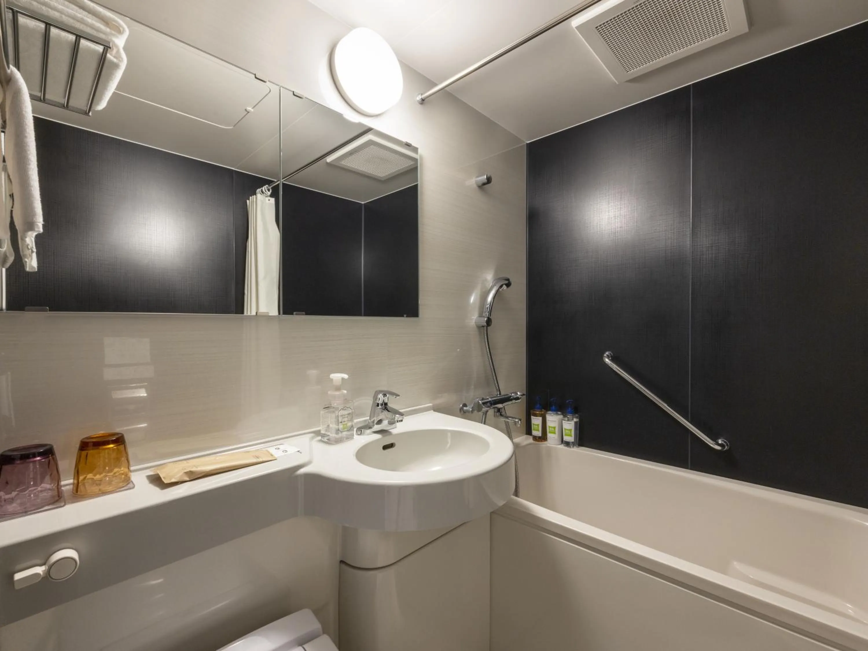 Bathroom in ibis Styles Tokyo Ginza East