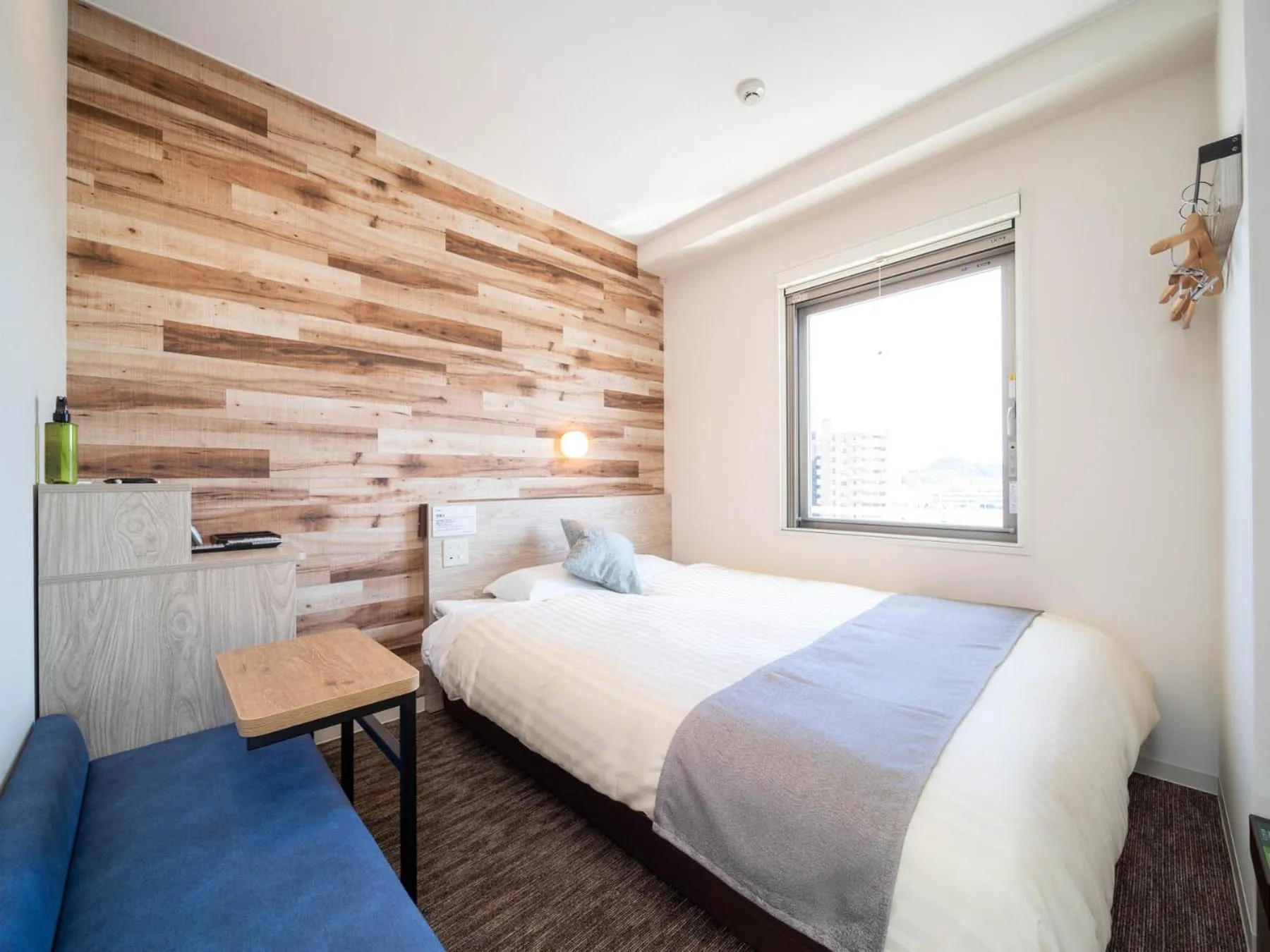 Photo of the whole room, Bed in Super Hotel Premier Shimonoseki