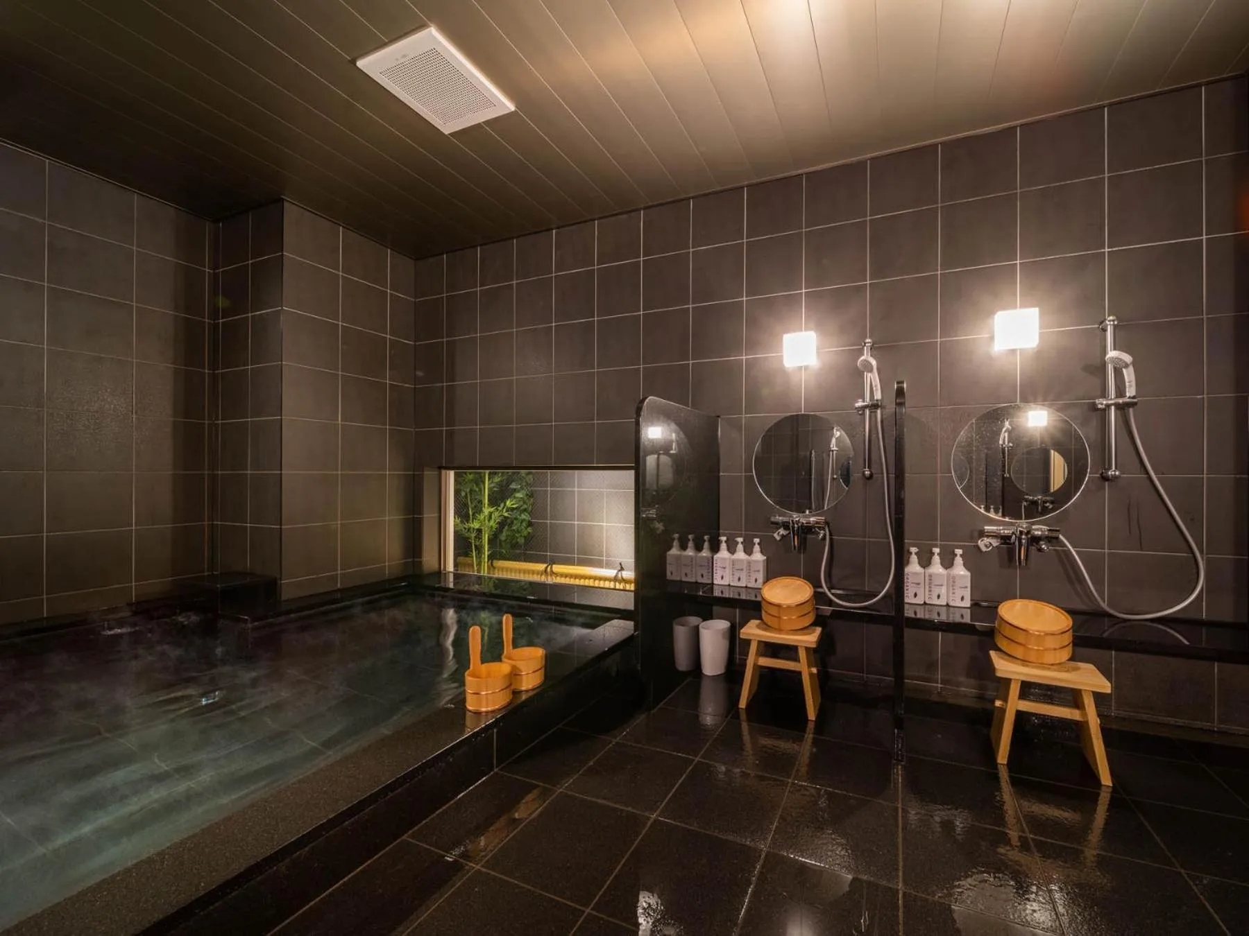 Hot Spring Bath in Super Hotel Premier Shimonoseki