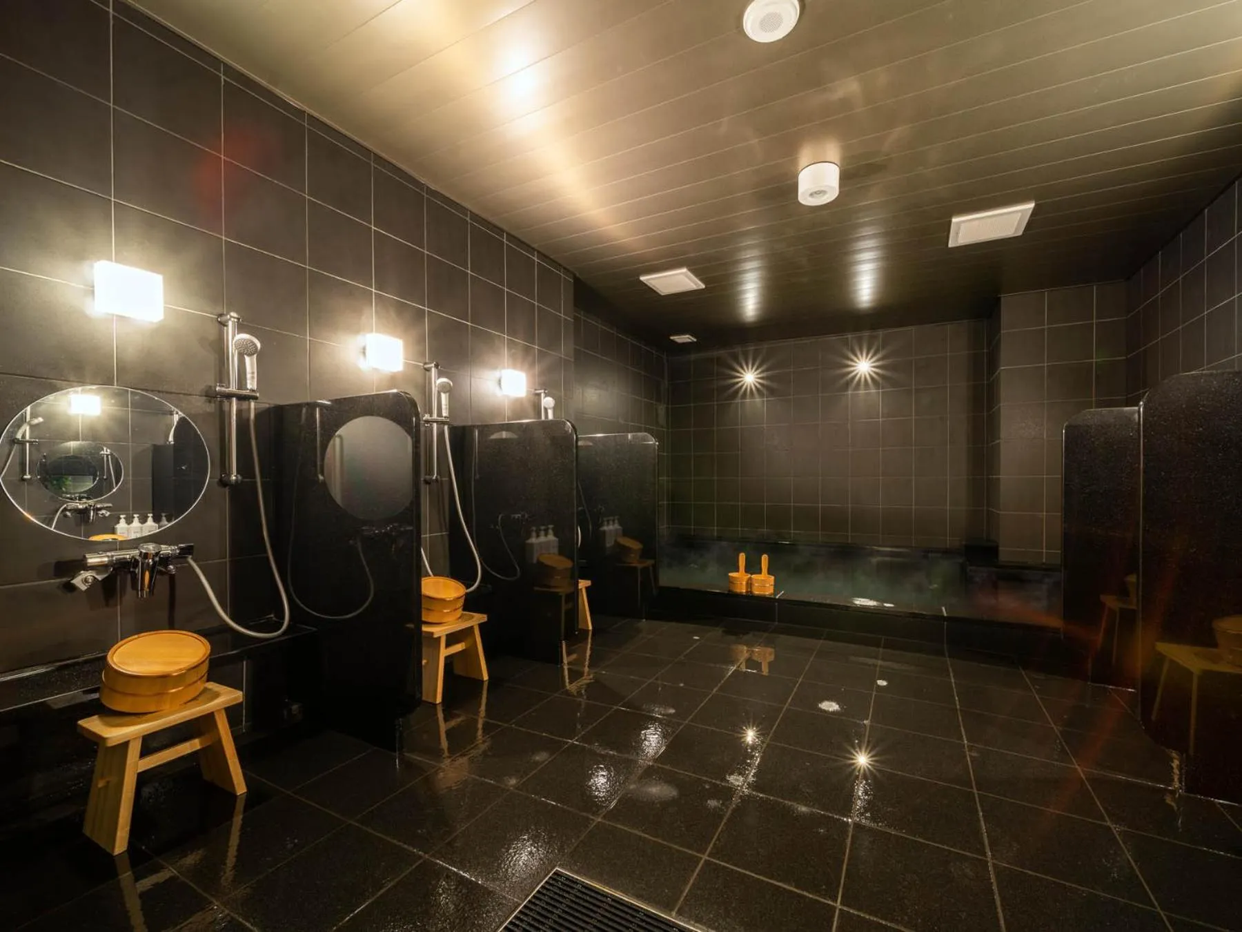 Hot Spring Bath in Super Hotel Premier Shimonoseki