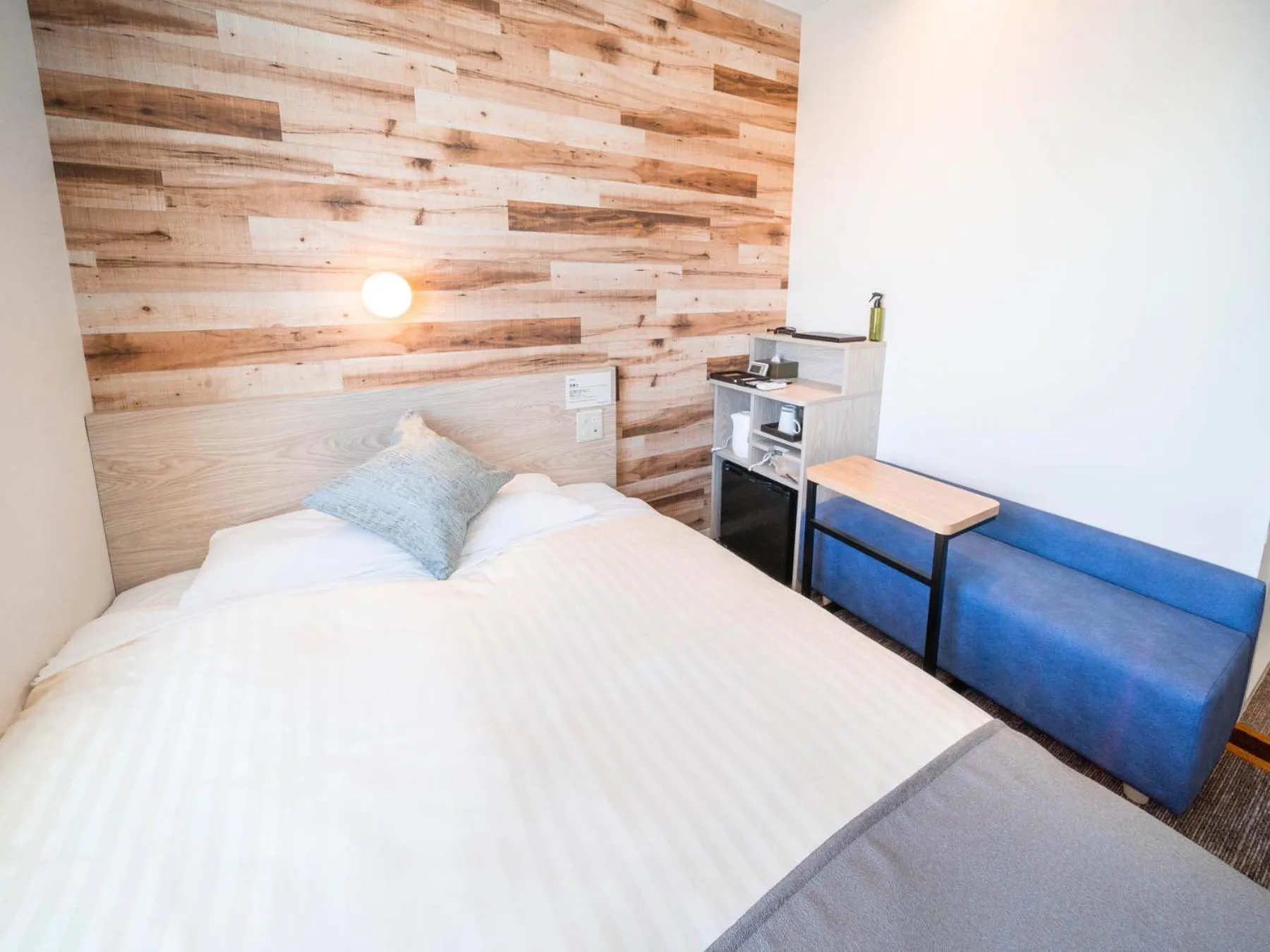 Photo of the whole room, Bed in Super Hotel Premier Shimonoseki