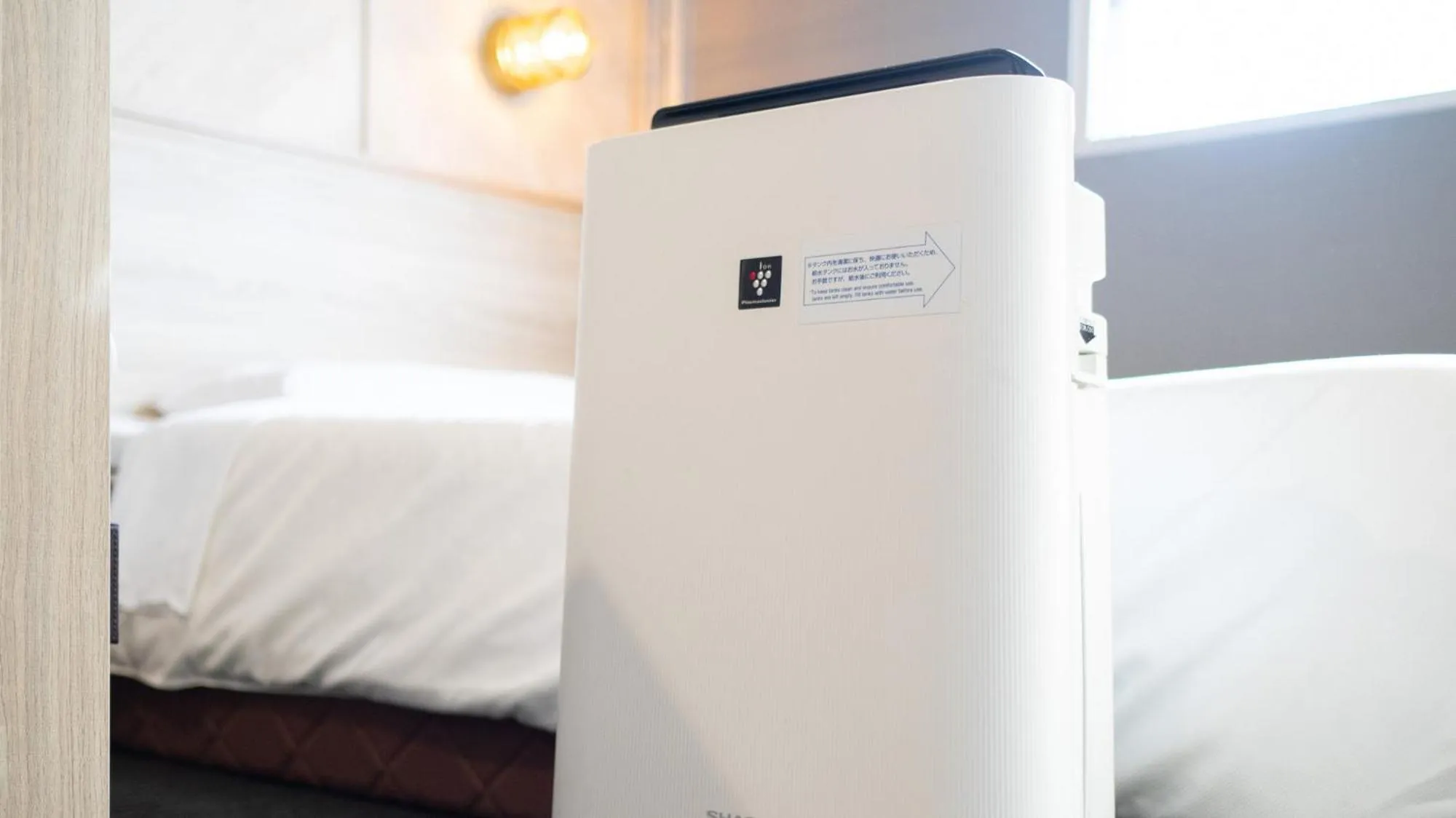 Photo of the whole room, Bed in Super Hotel Premier Shimonoseki