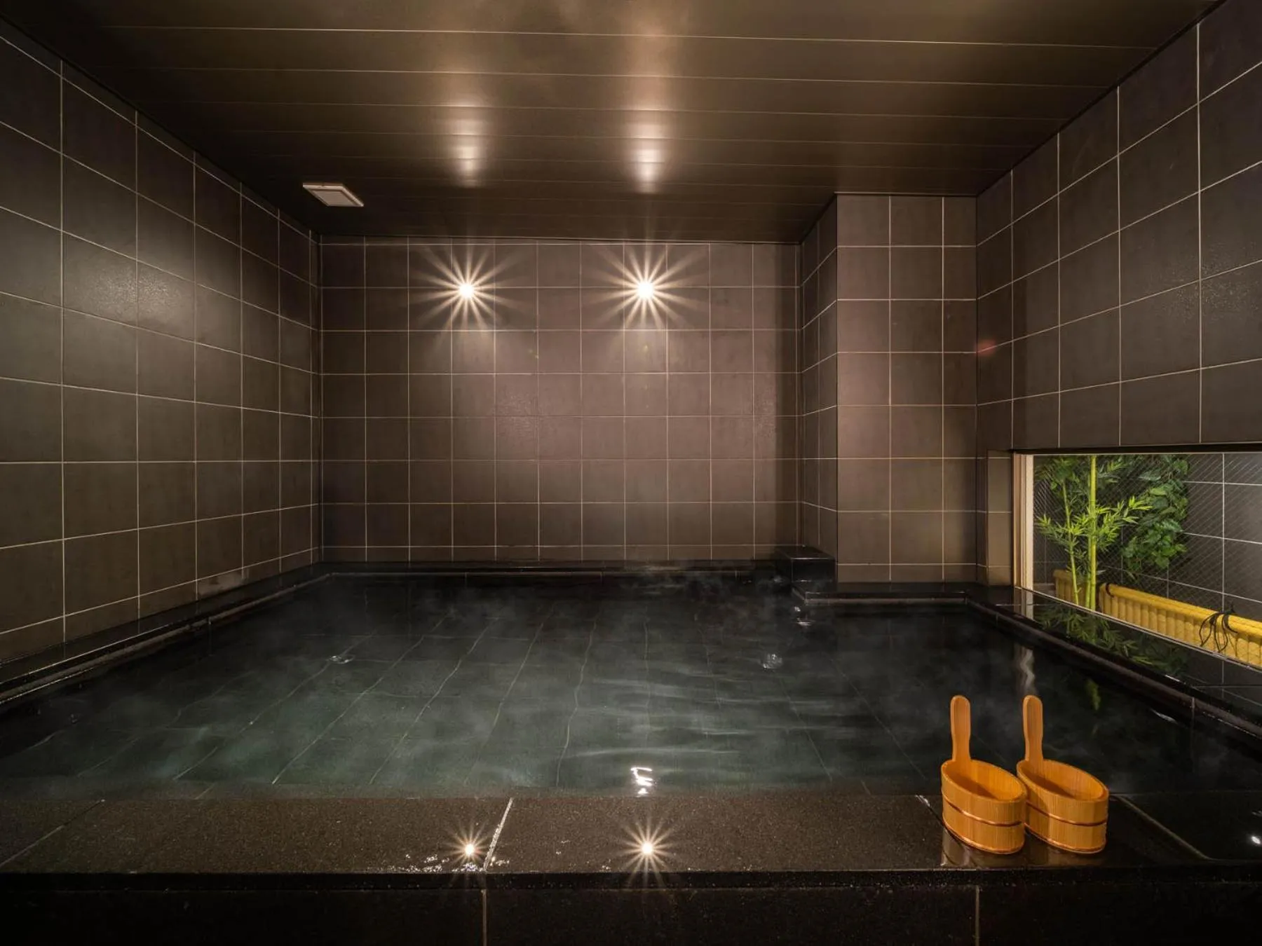Hot Spring Bath in Super Hotel Premier Shimonoseki