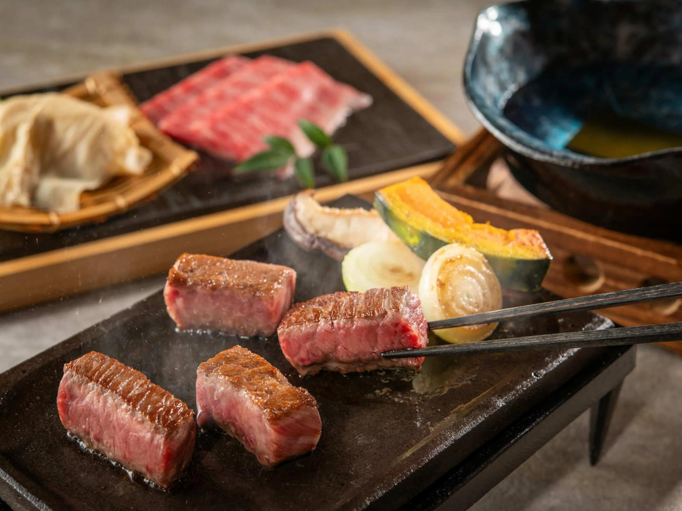 Dinner in KAMENOI HOTEL Kitsuregawa