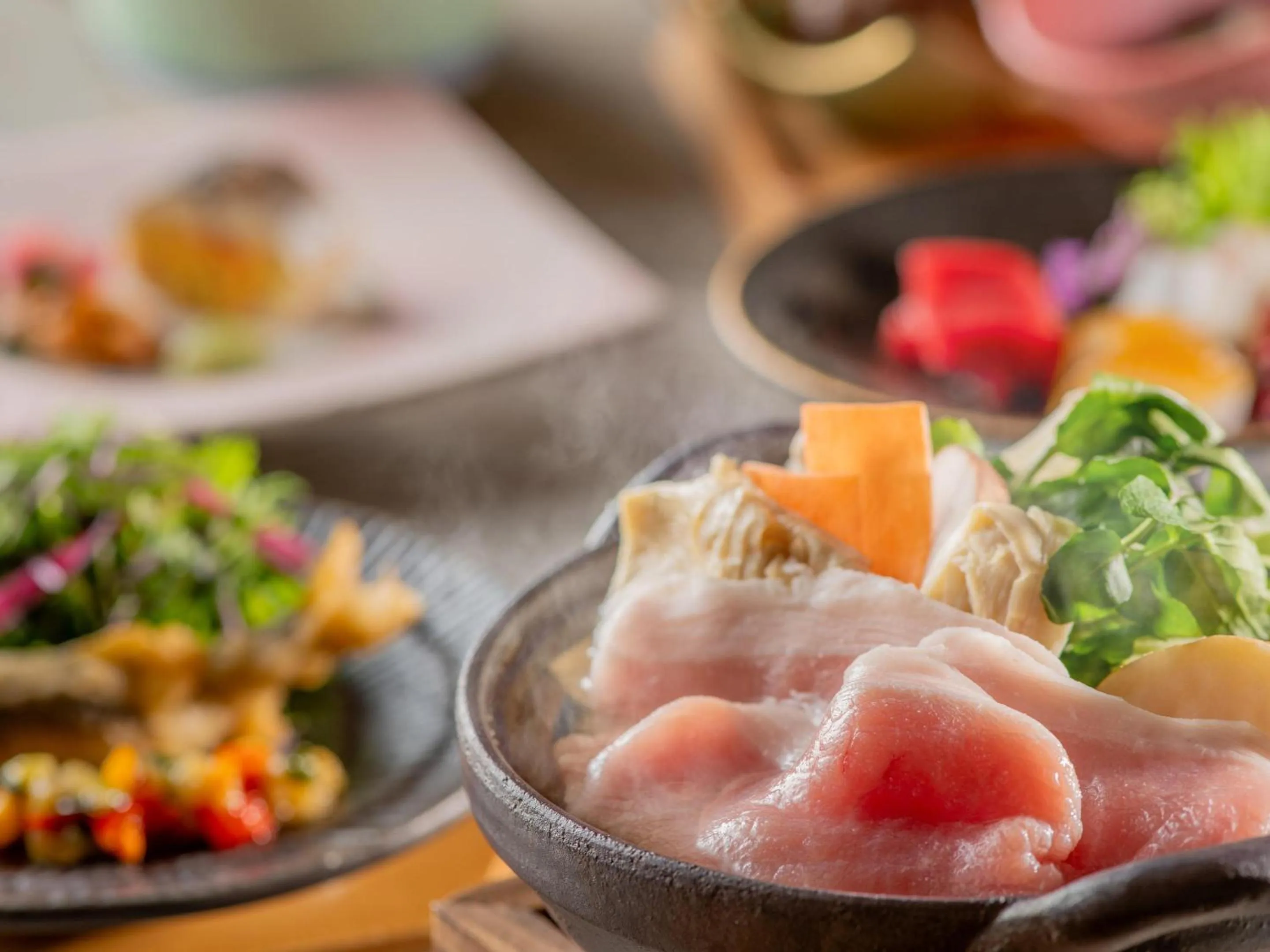 Dinner in KAMENOI HOTEL Kitsuregawa