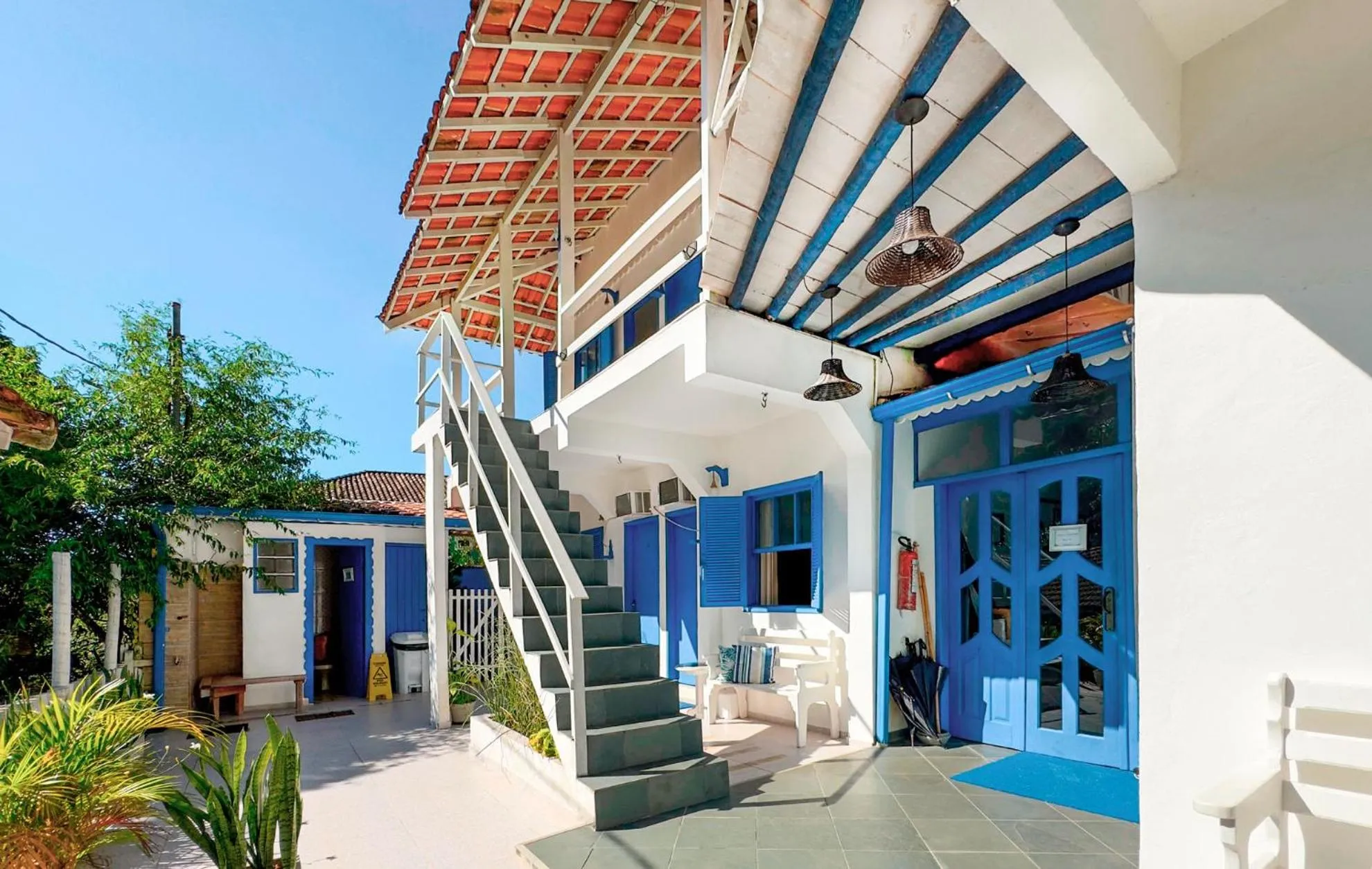 Property building in Pousada Costa Verde