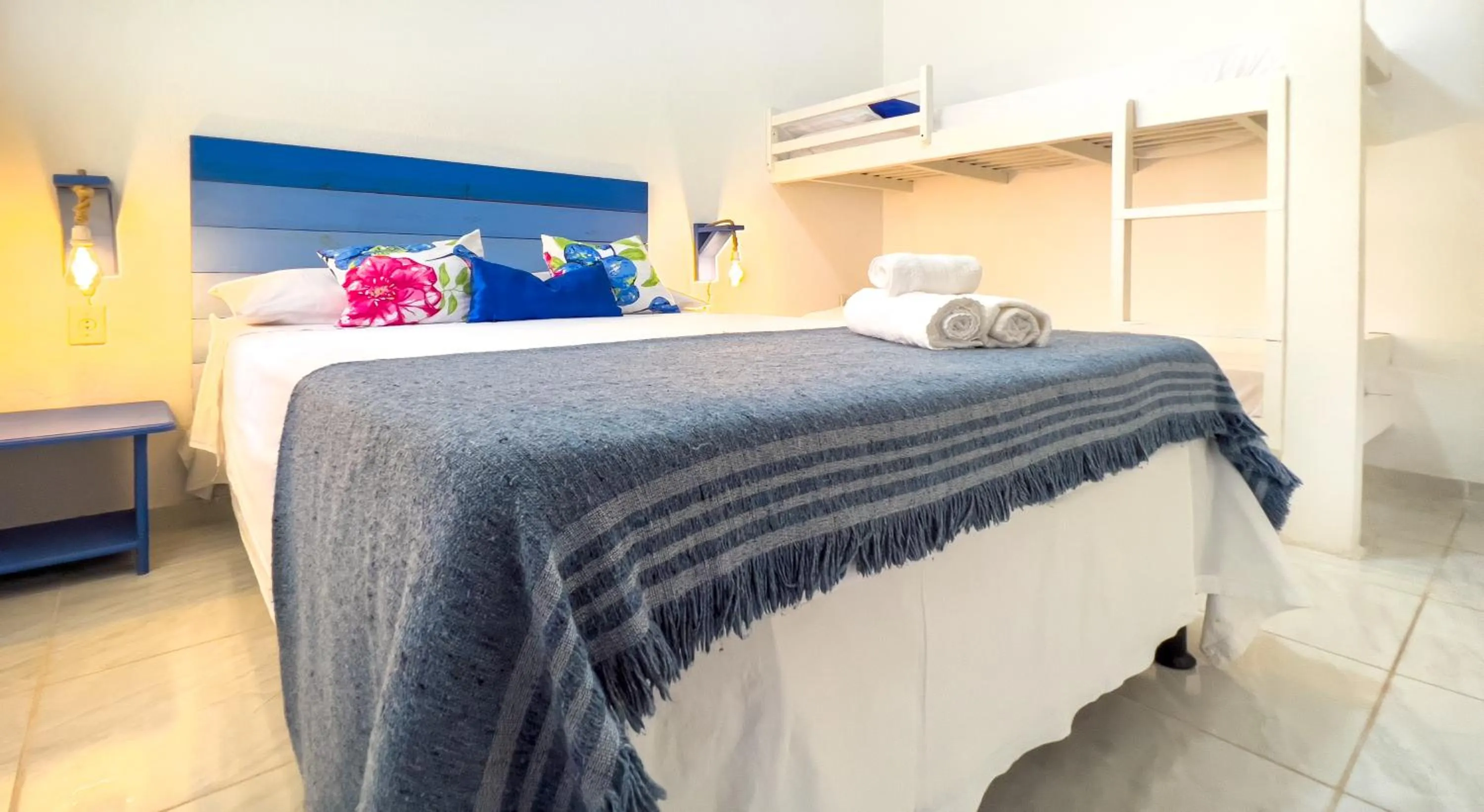 Bed in Pousada Costa Verde