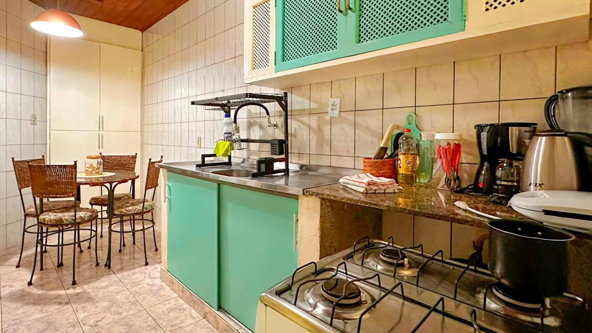 kitchen in Pousada Costa Verde