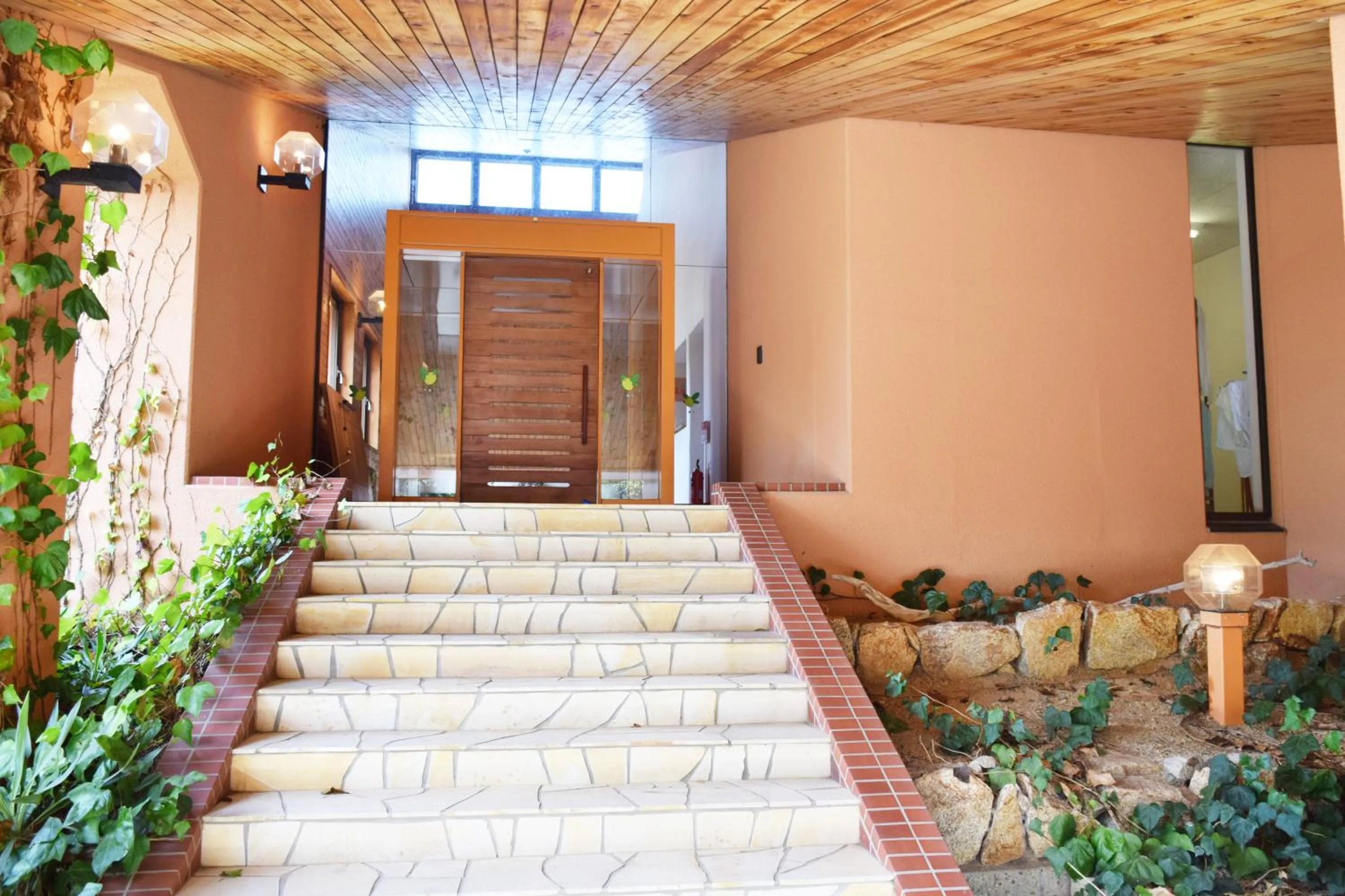 Facade/entrance in Taiyou no Ouchi