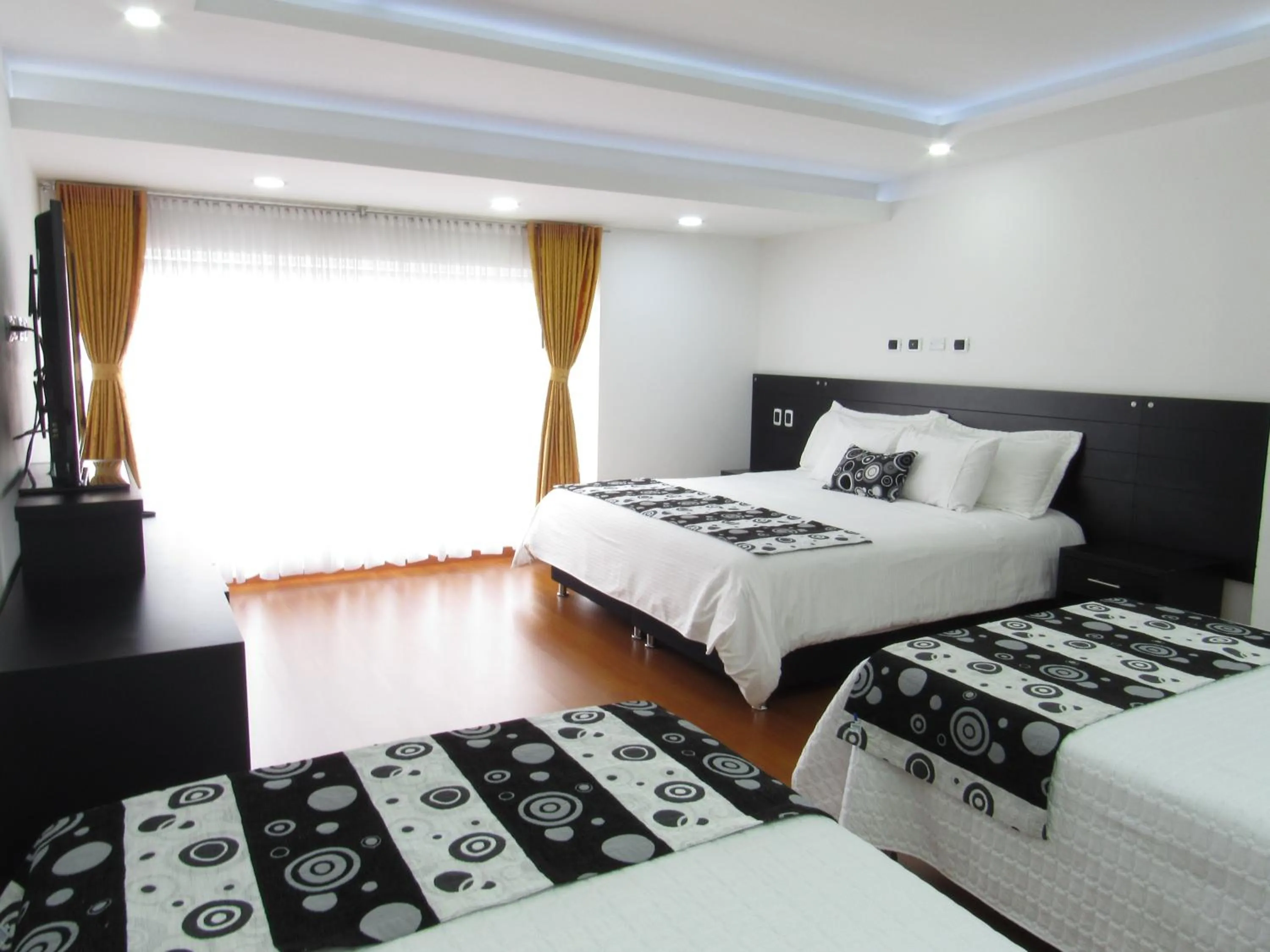 Bed in Hotel Palermo Suite