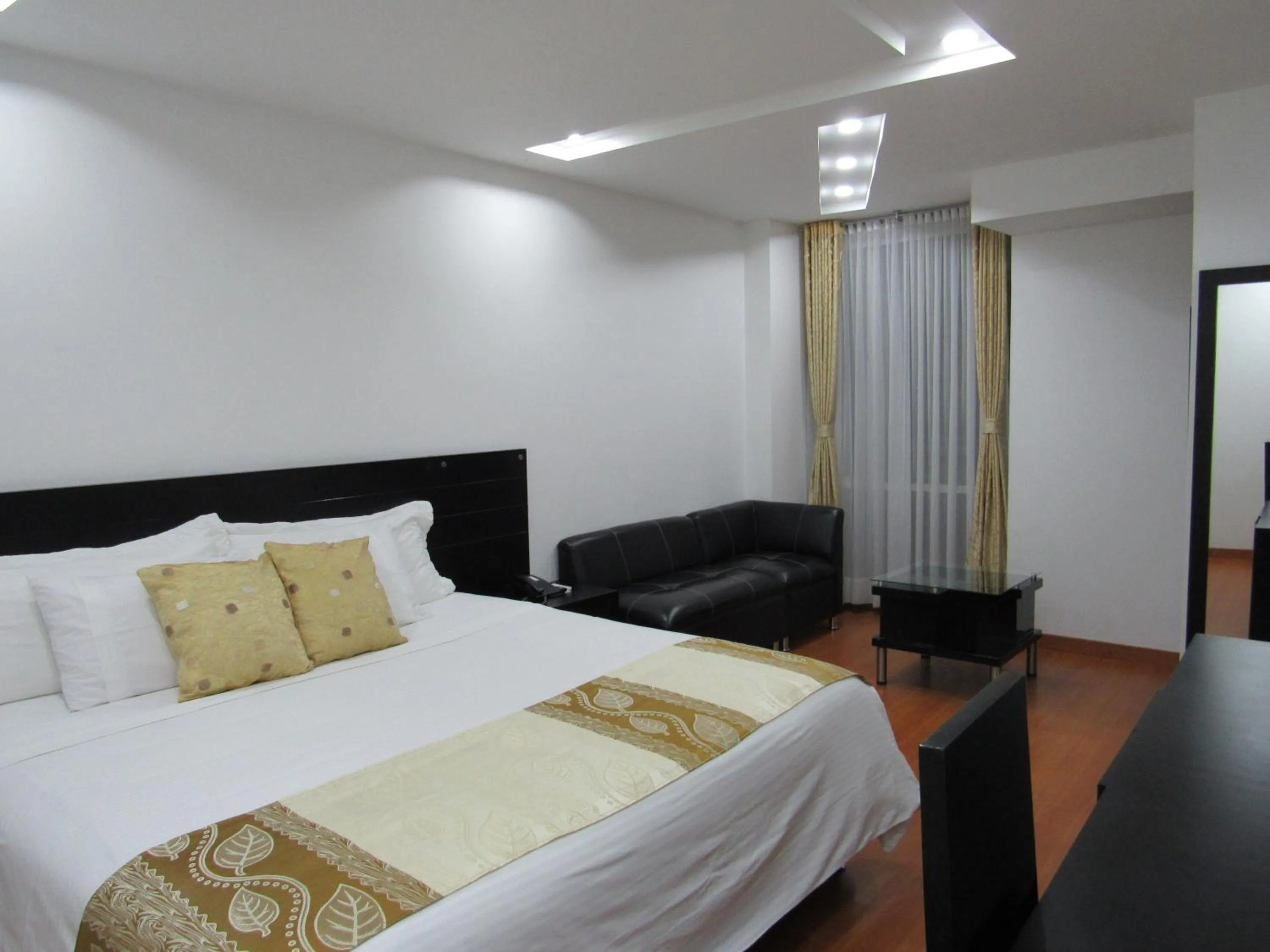 Bed in Hotel Palermo Suite