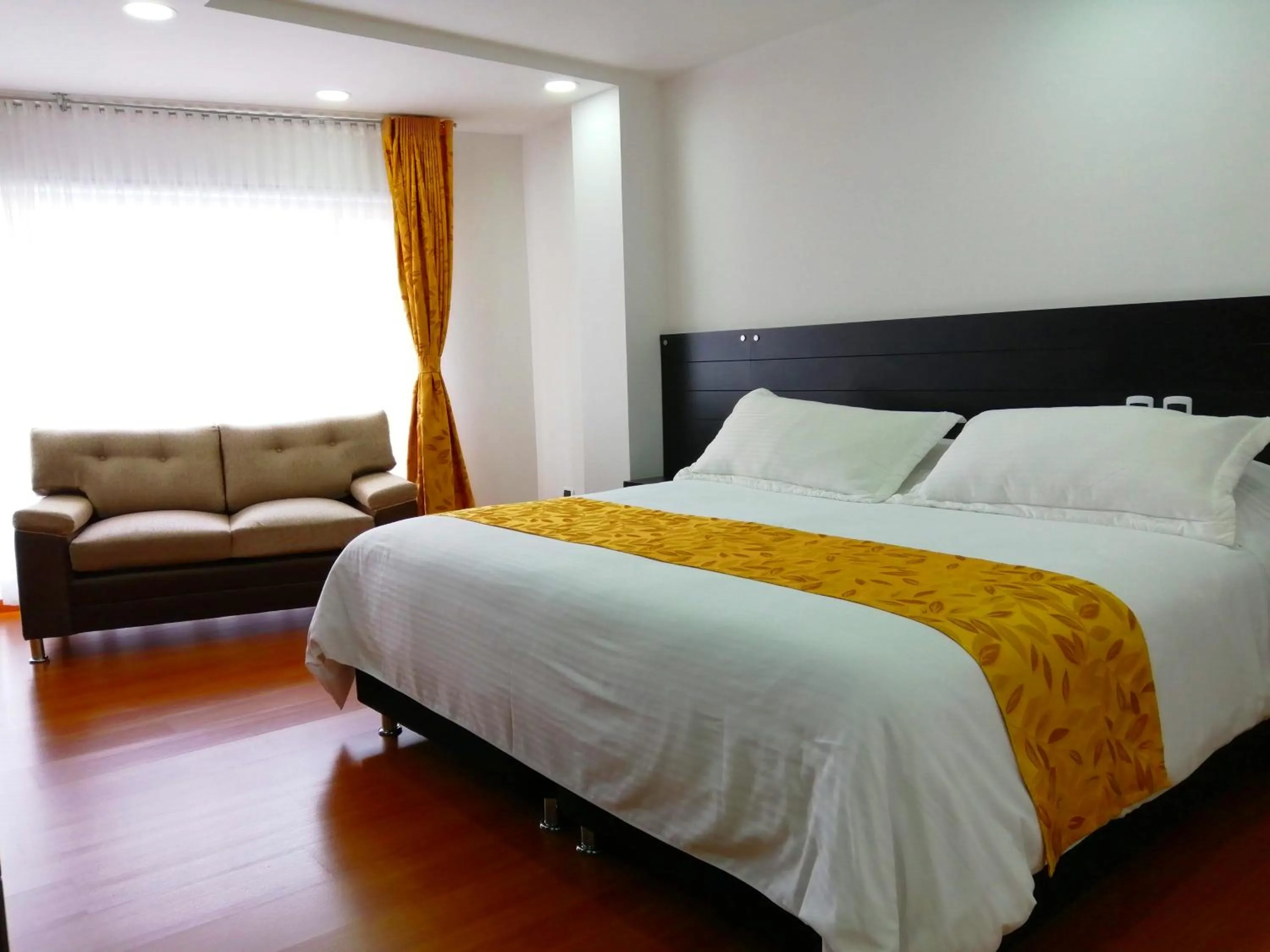 Bed in Hotel Palermo Suite