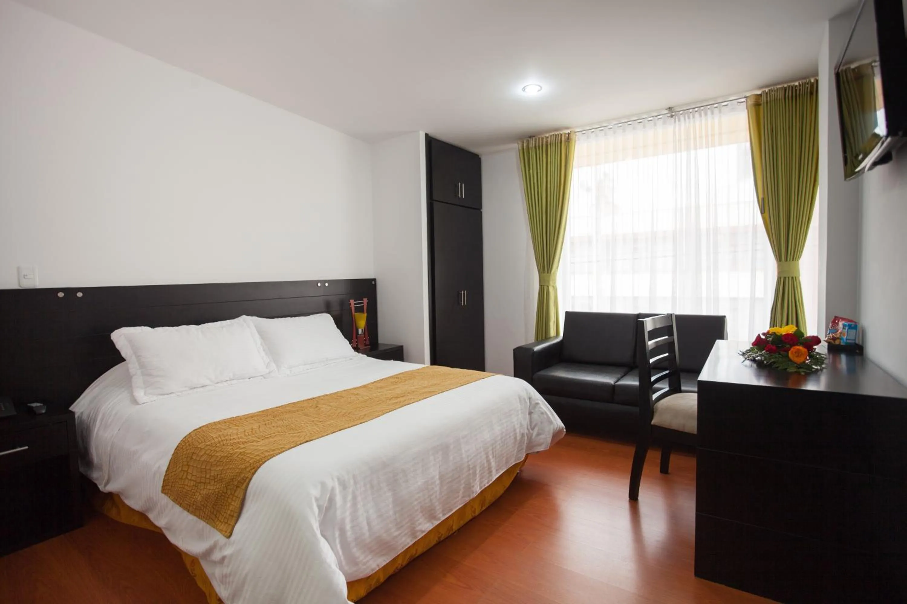 Bed in Hotel Palermo Suite