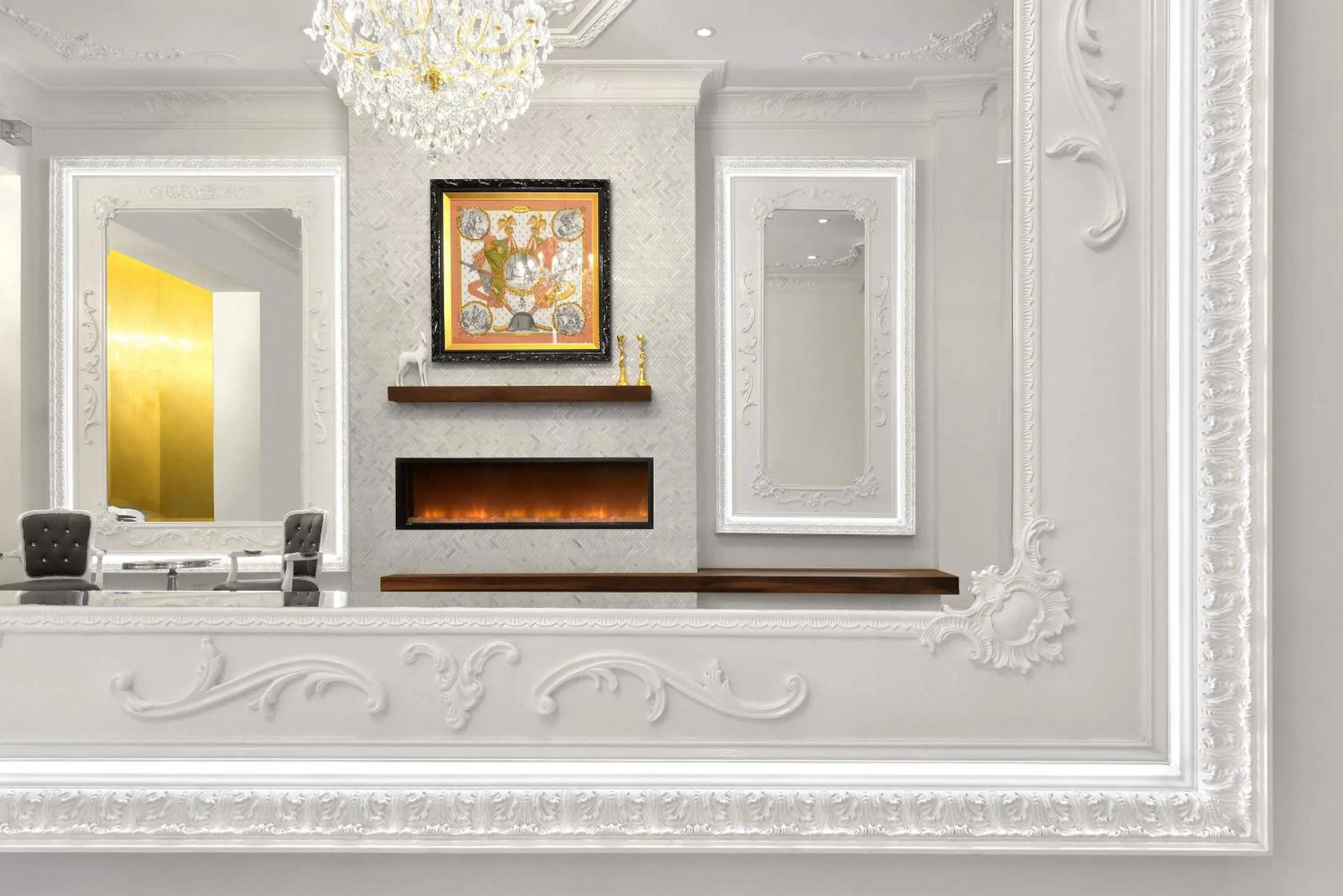 Lobby or reception in Hotel Bonaparte