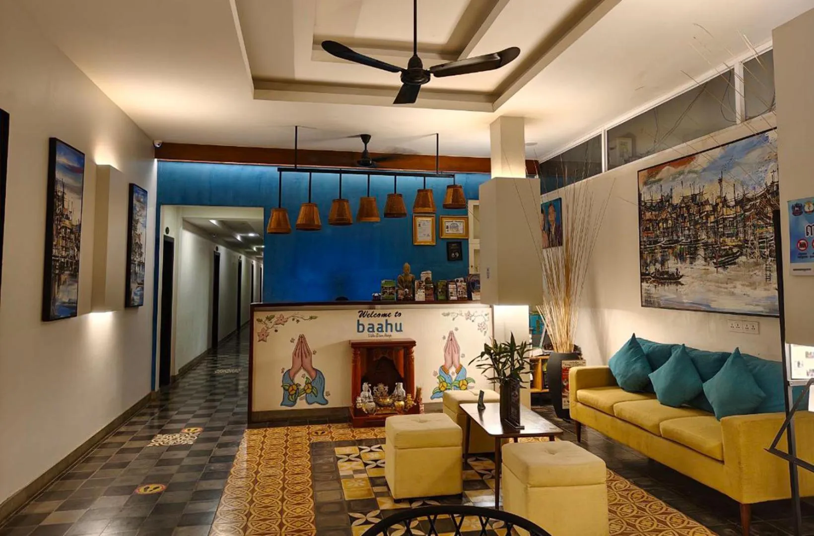 Facade/entrance in Baahu Villa