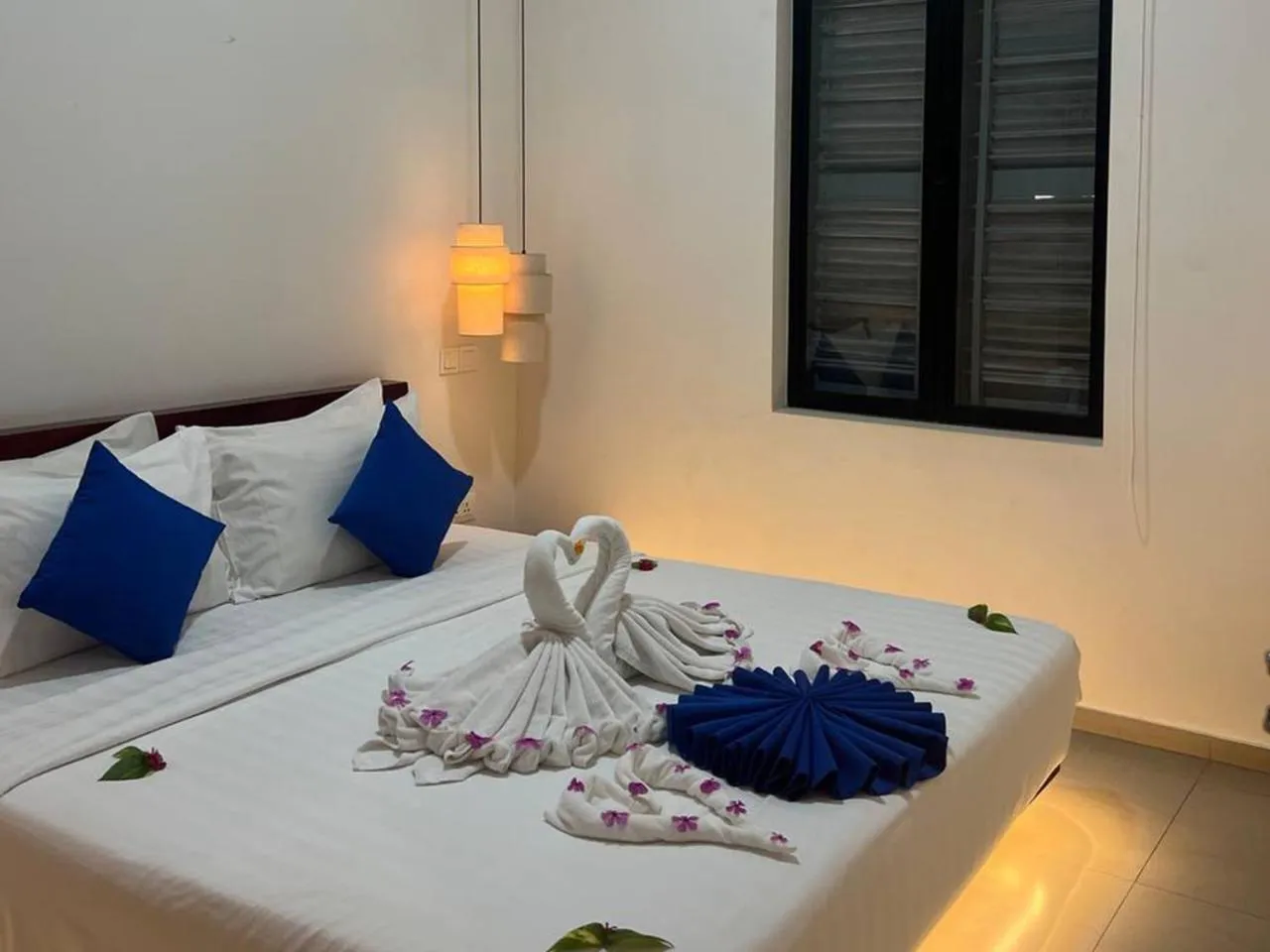 Bed in Baahu Villa