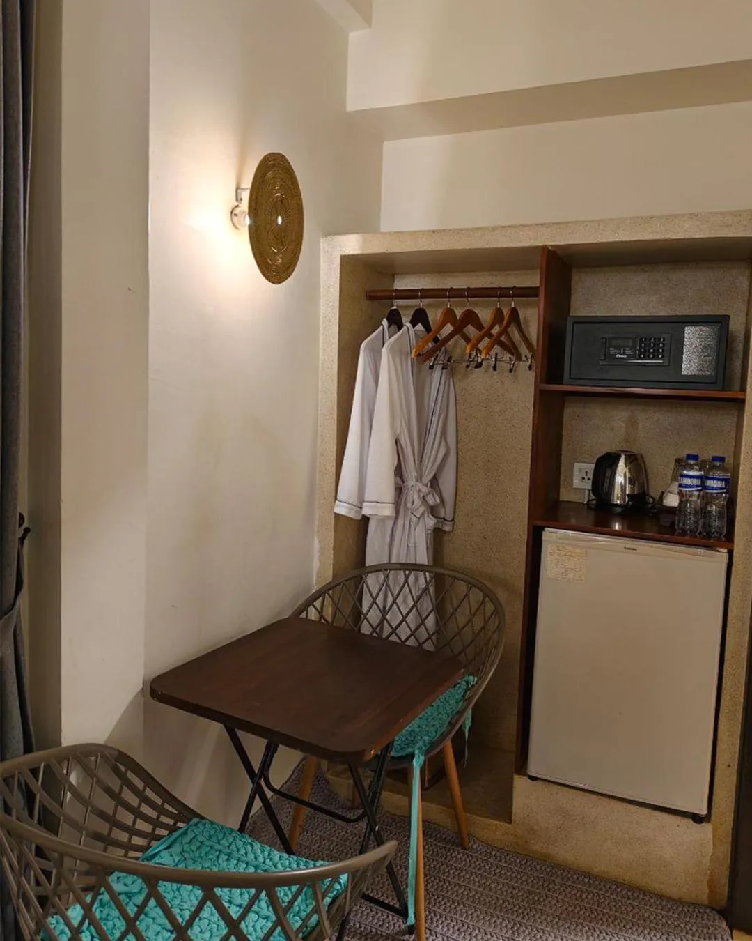 Seating area in Baahu Villa