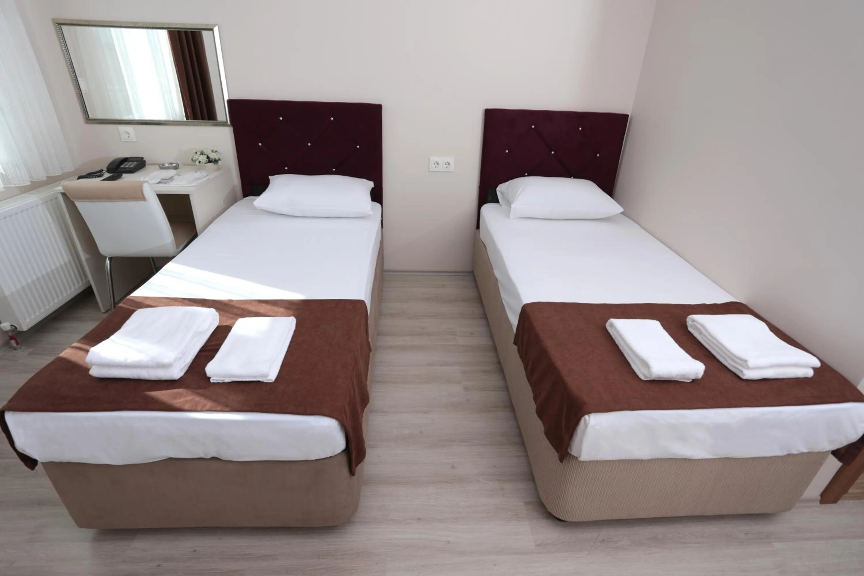 Bed in BEKSİTİ HOTEL