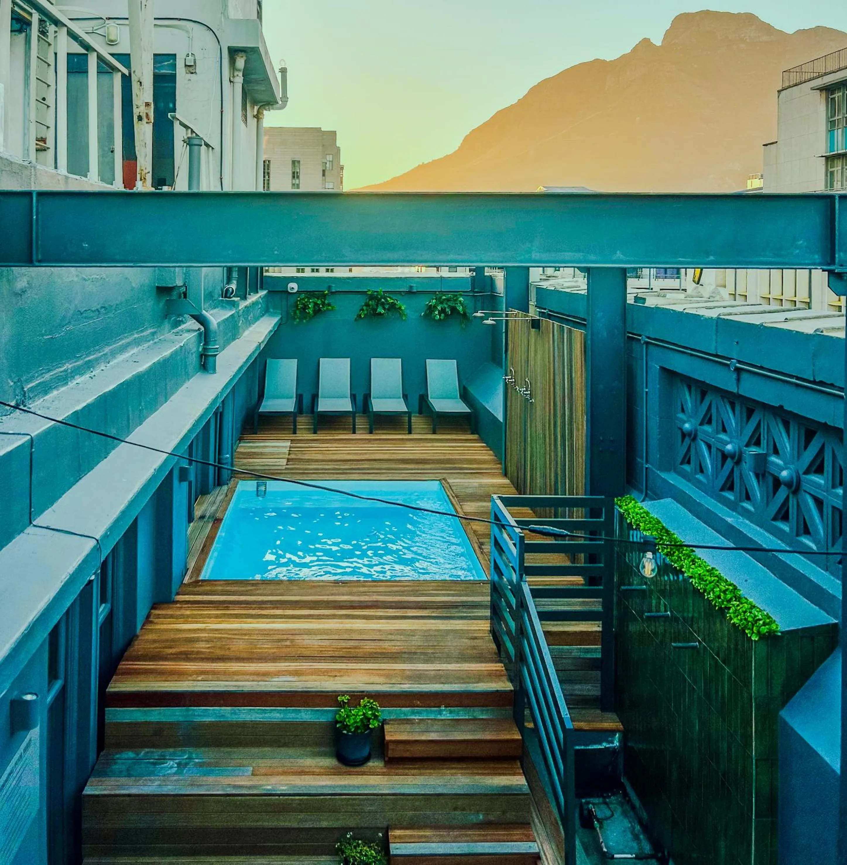 Swimming pool in Old Bank Hotel - Lion Roars Hotels & Lodges