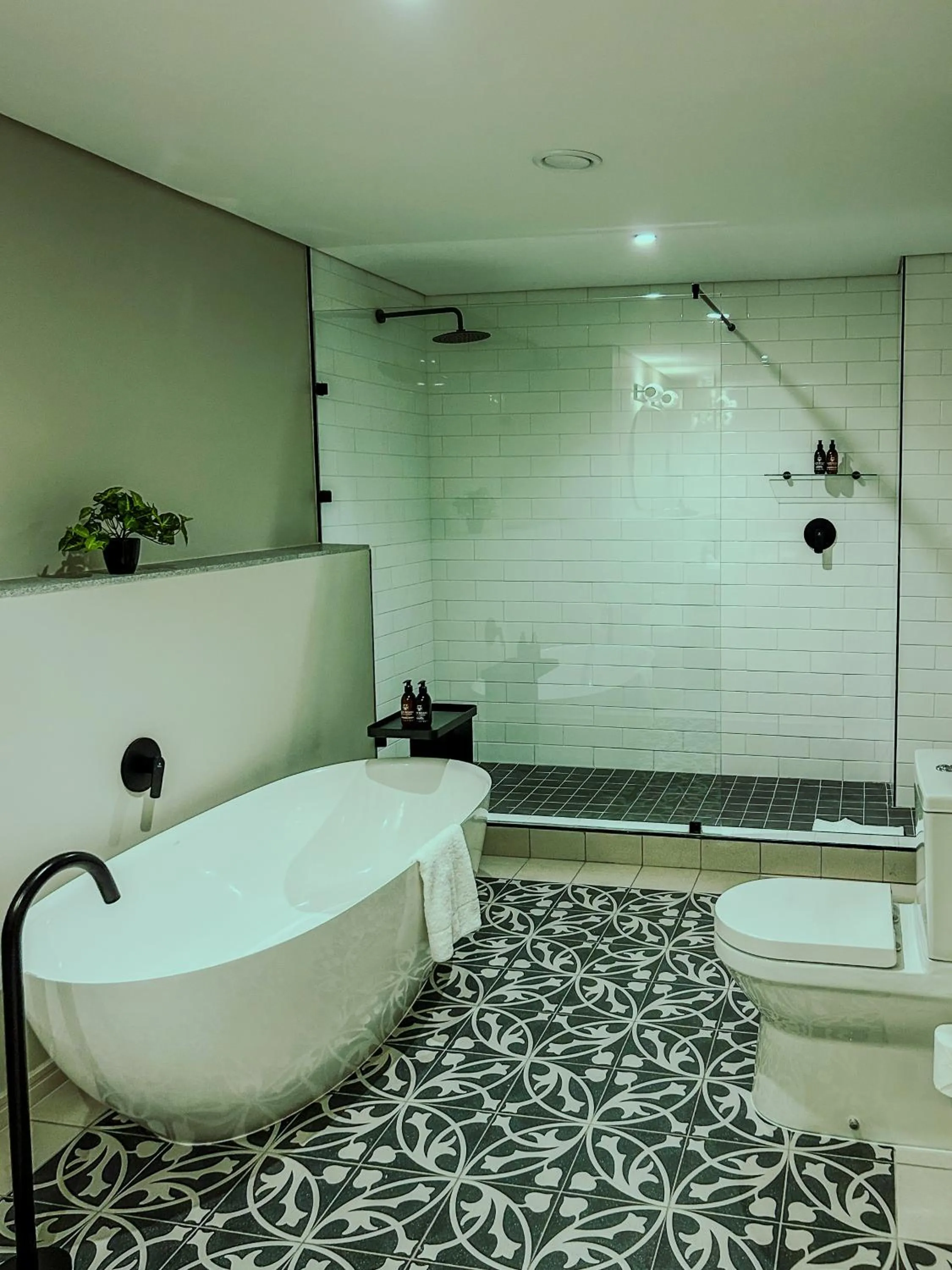 Shower in Old Bank Hotel - Lion Roars Hotels & Lodges