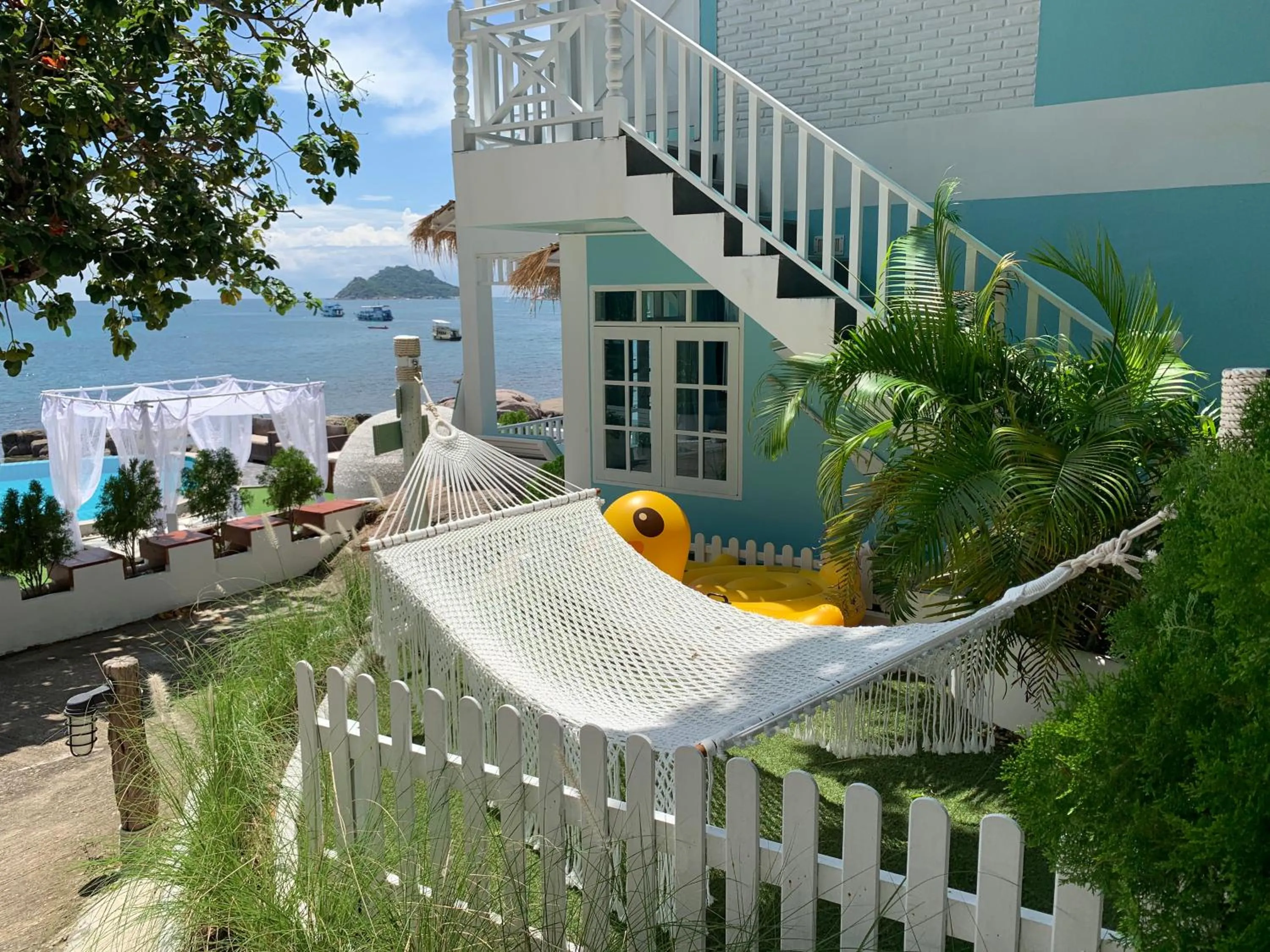 Natural landscape in DD Hut Koh Tao