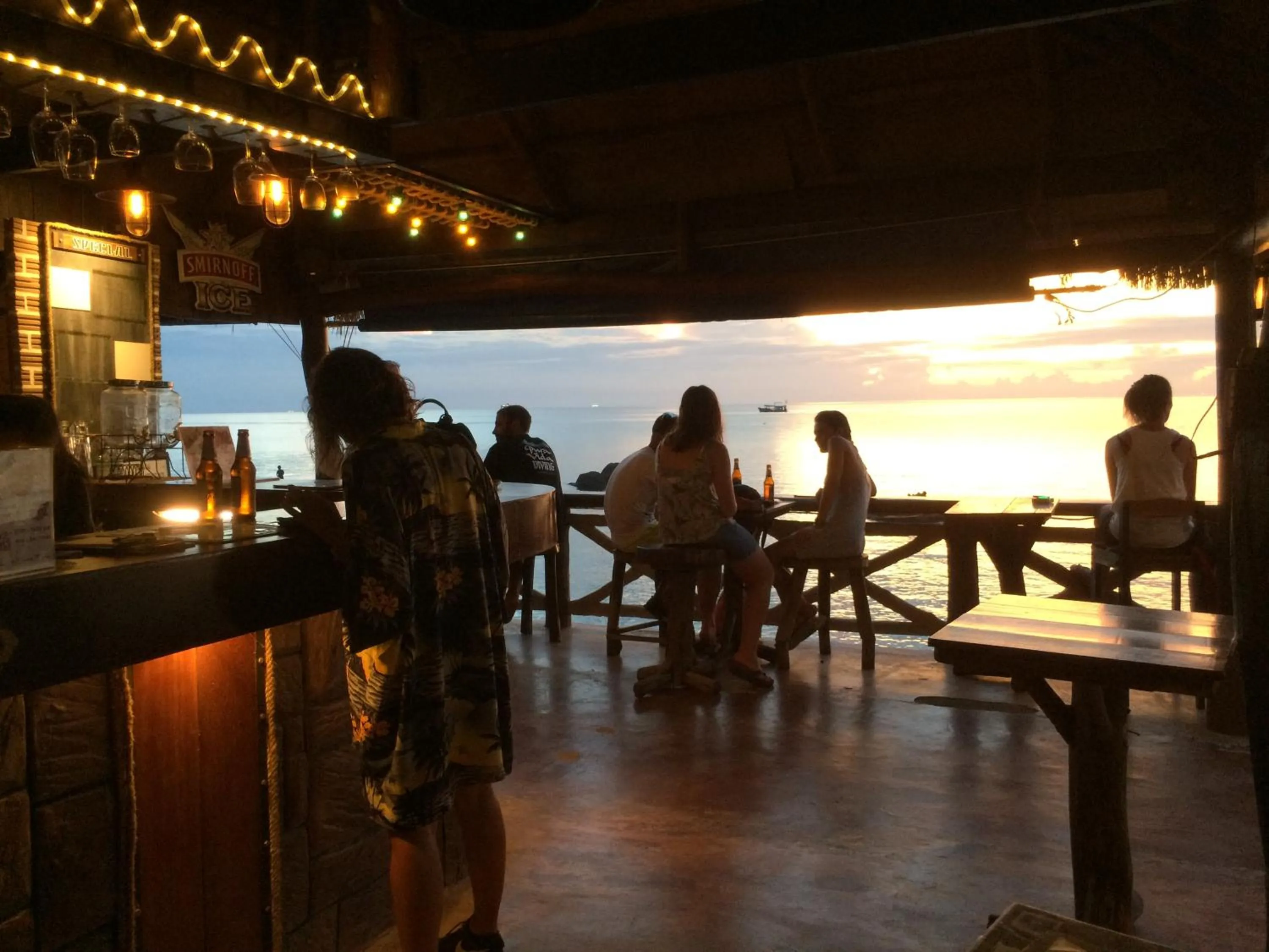 Lounge or bar in DD Hut Koh Tao