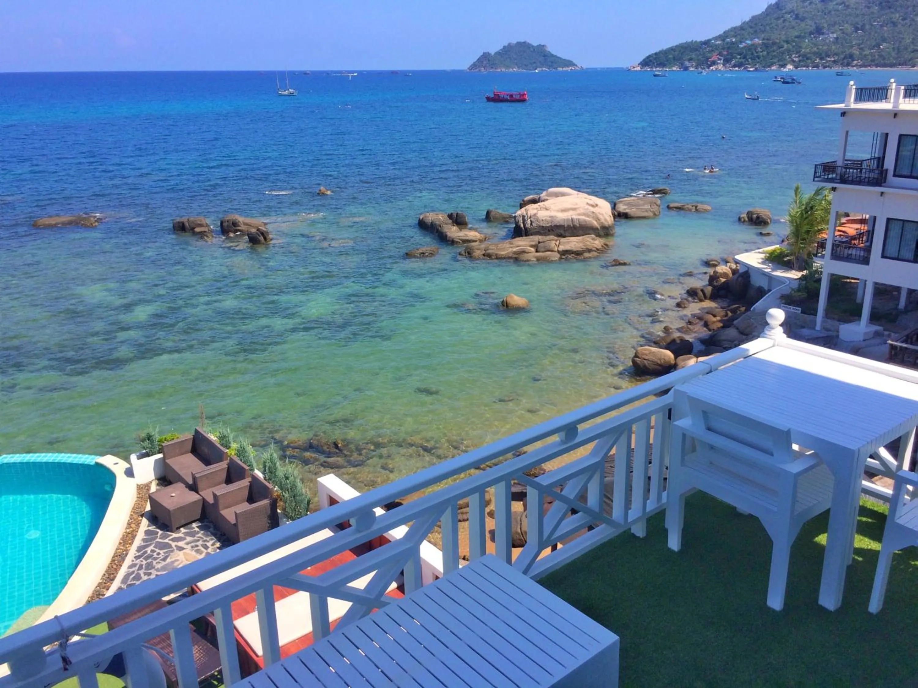 View (from property/room) in DD Hut Koh Tao