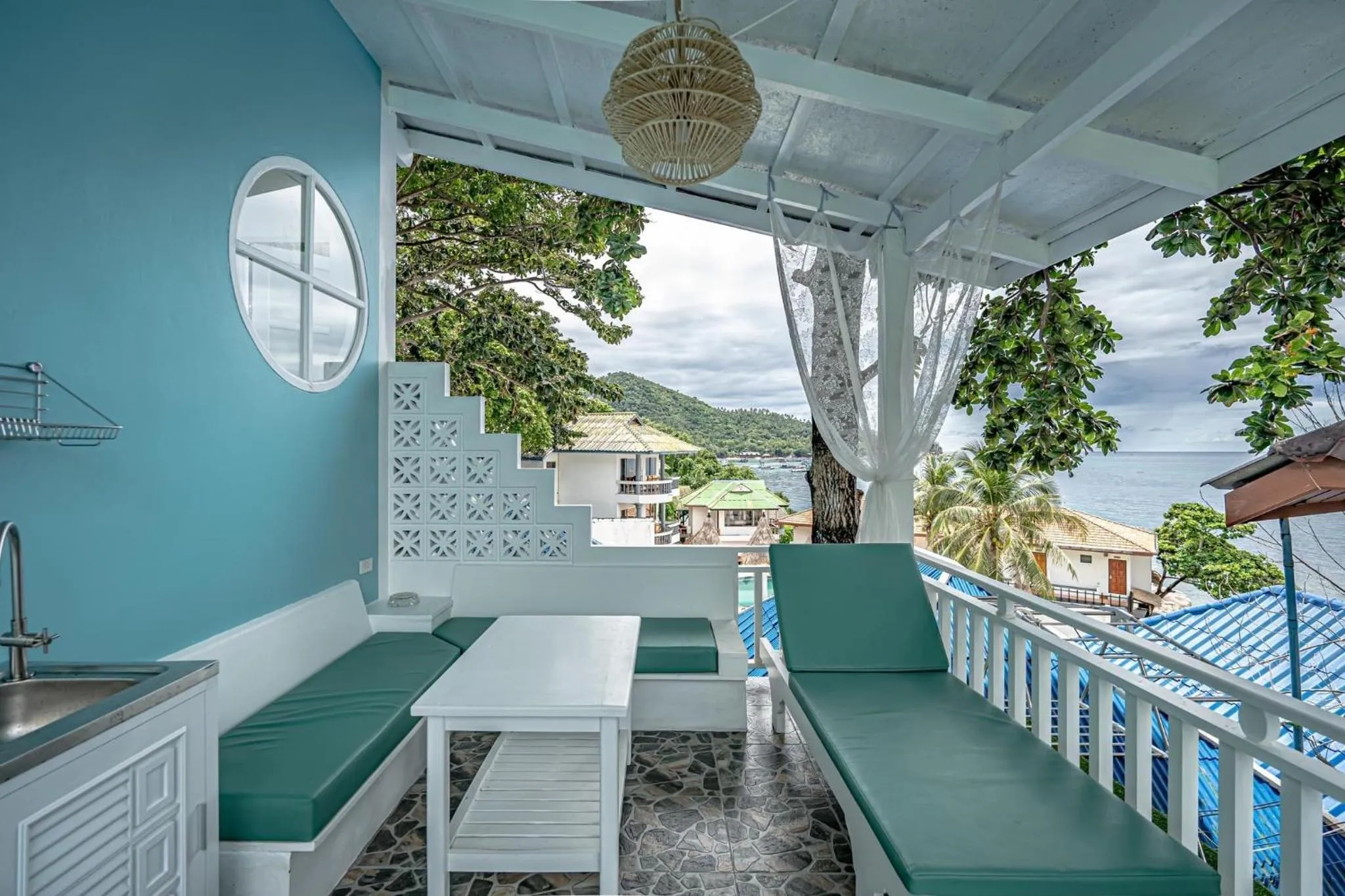 Balcony/Terrace in DD Hut Koh Tao