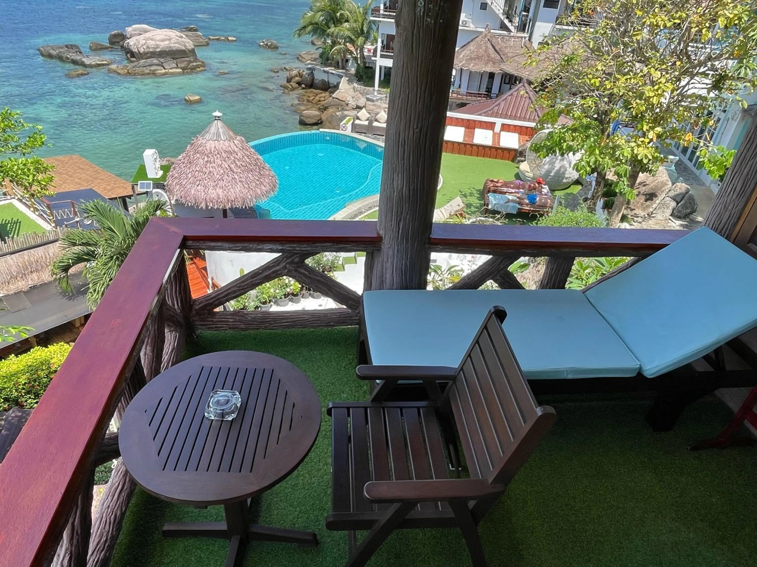 View (from property/room) in DD Hut Koh Tao