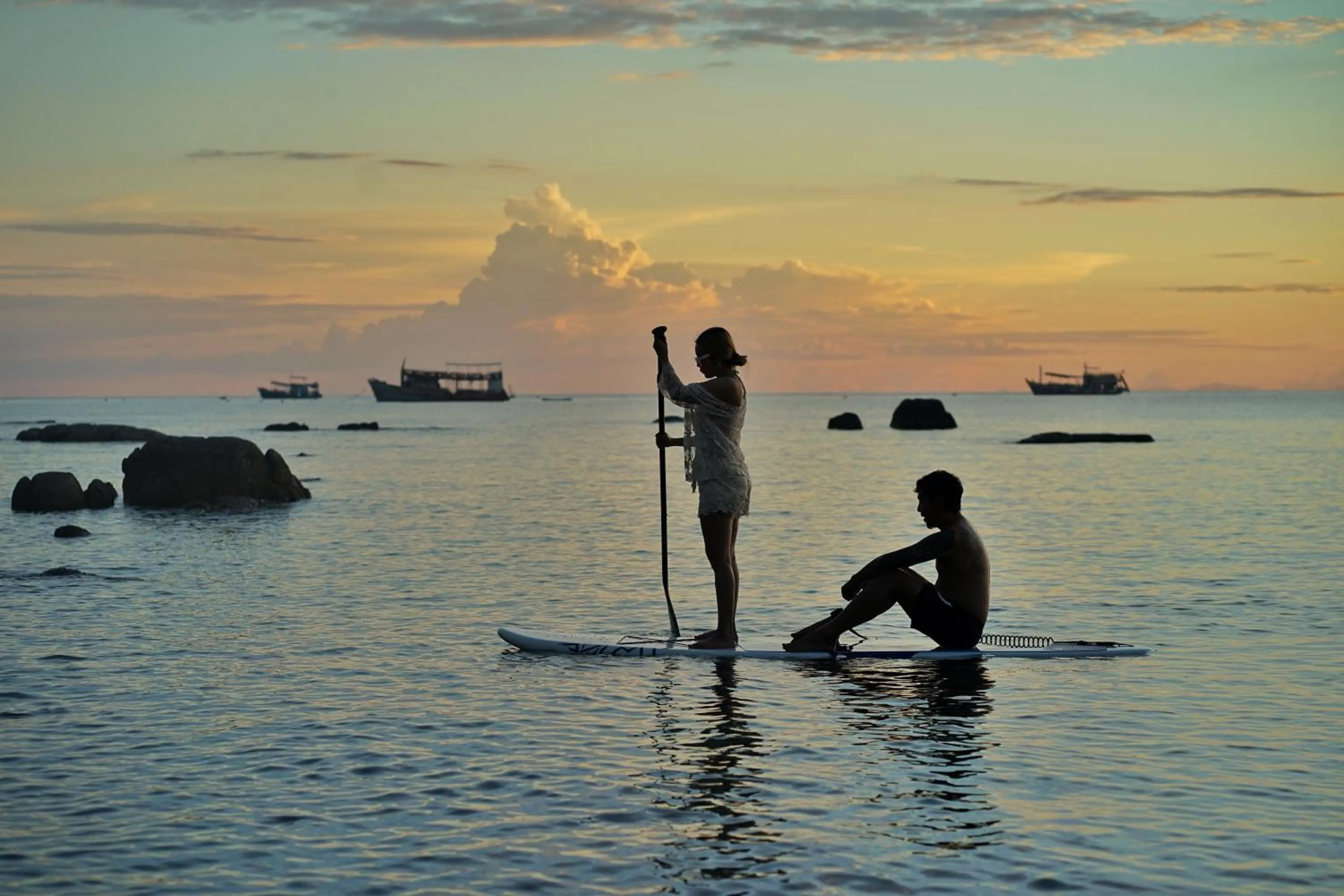 People in DD Hut Koh Tao