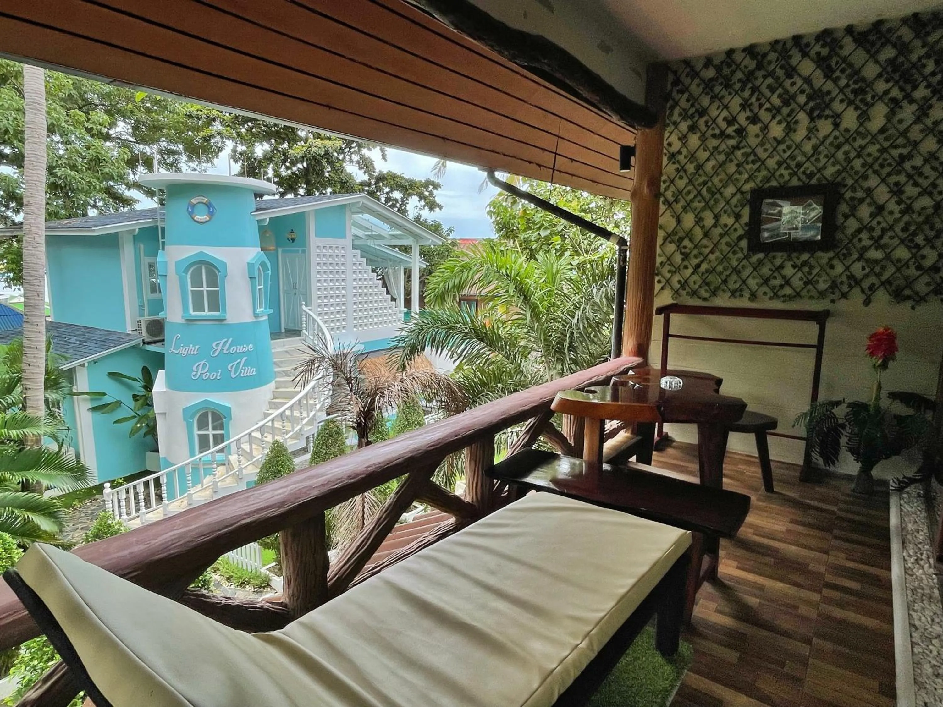 Balcony/Terrace in DD Hut Koh Tao