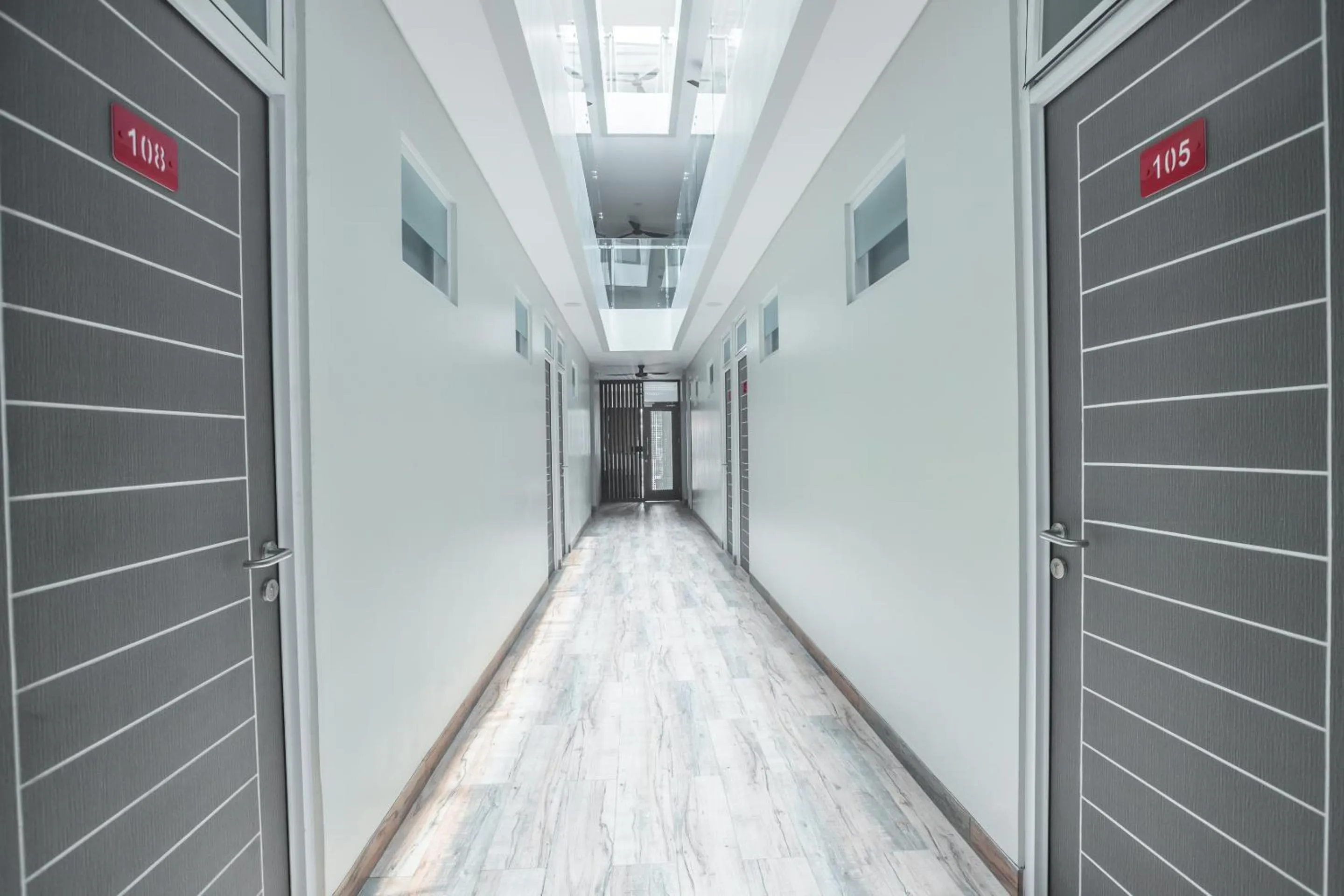 Floor plan in Super OYO 1487 Residence Khoe