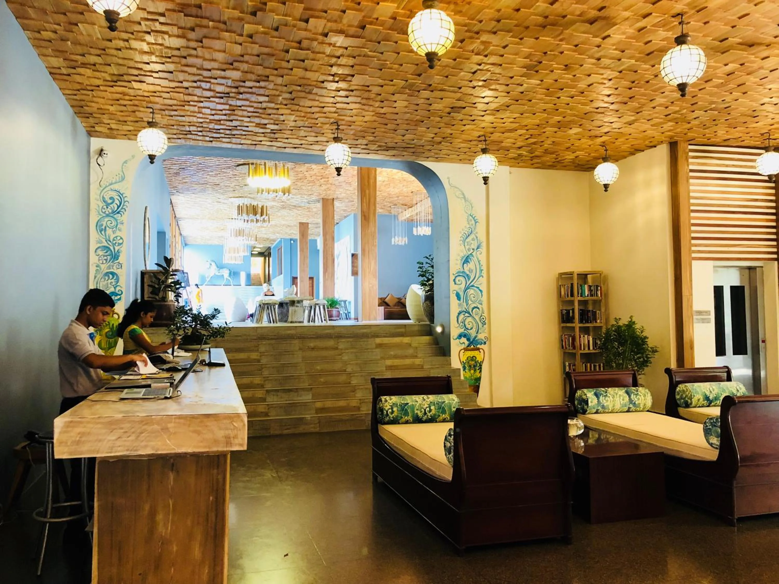 Lobby or reception in Thaproban Pavilion Resort and Spa