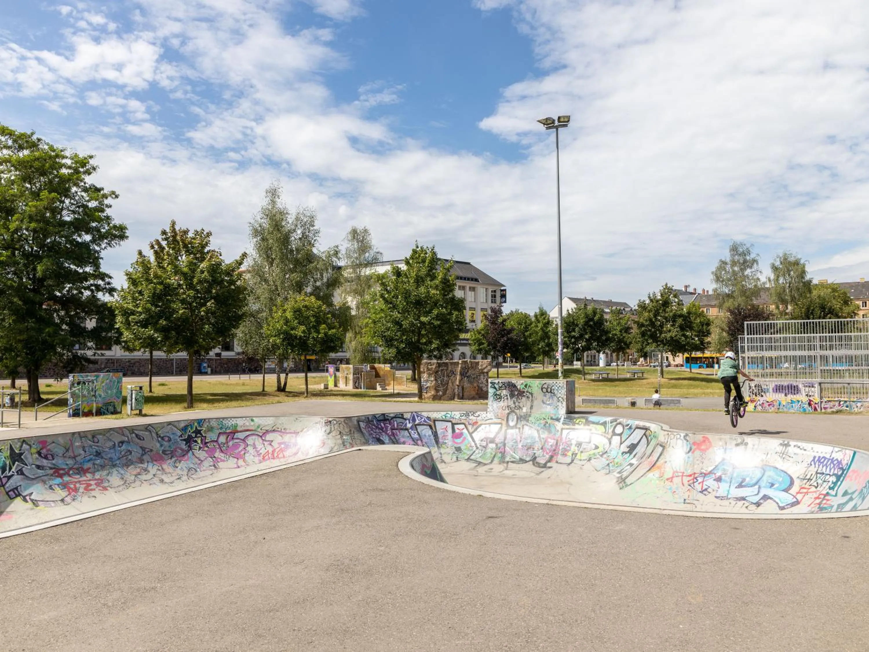 Area and facilities in Limehome Chemnitz Hartmannstraße
