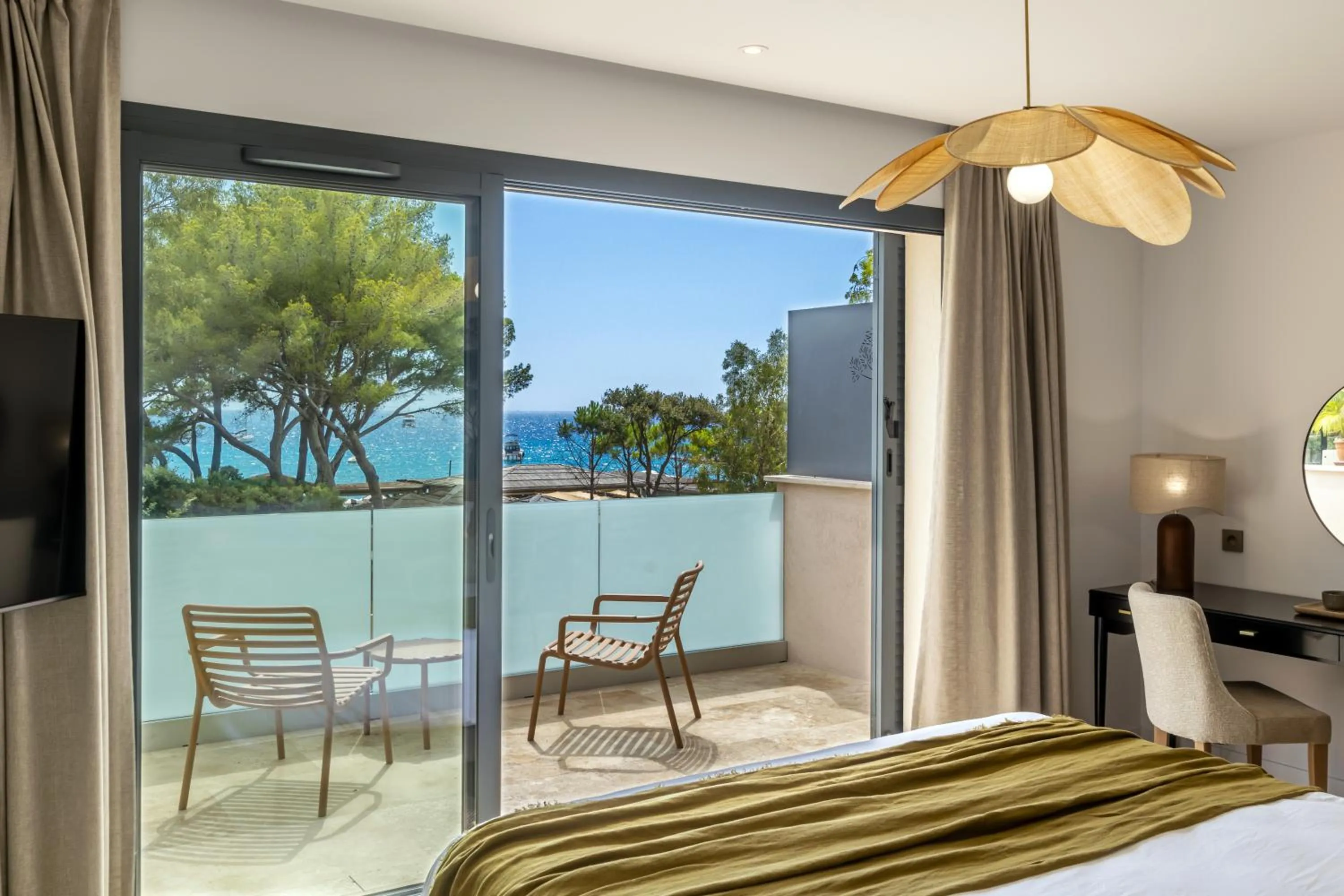 Bed in Le Refuge - Gigaro Lodges