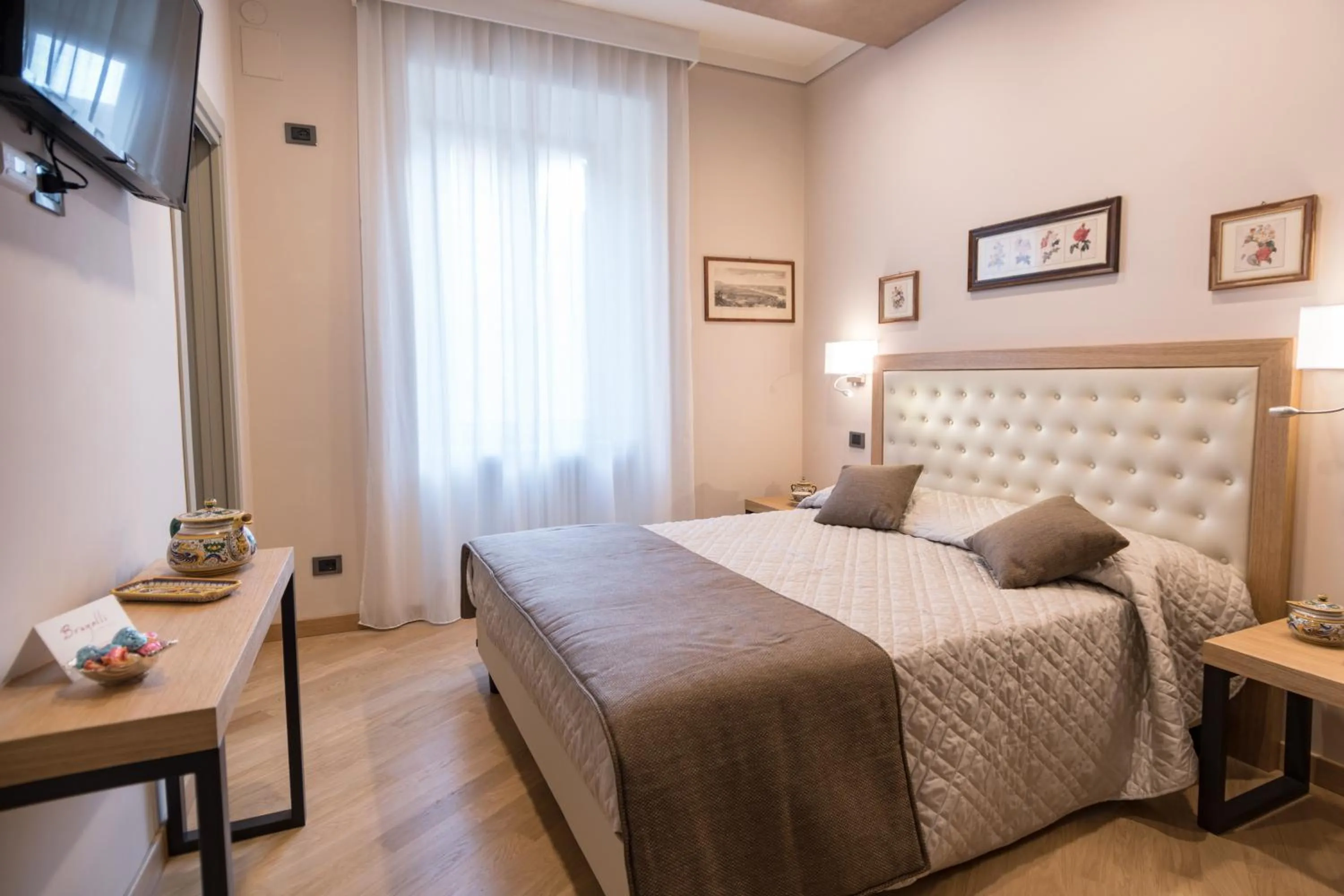 Bedroom, Bed in Brunelli B&B