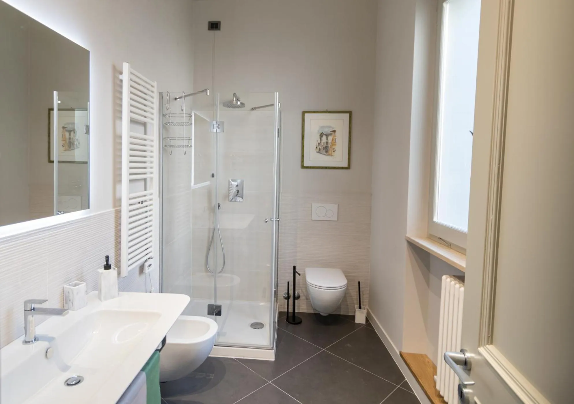 Bathroom in Brunelli B&B