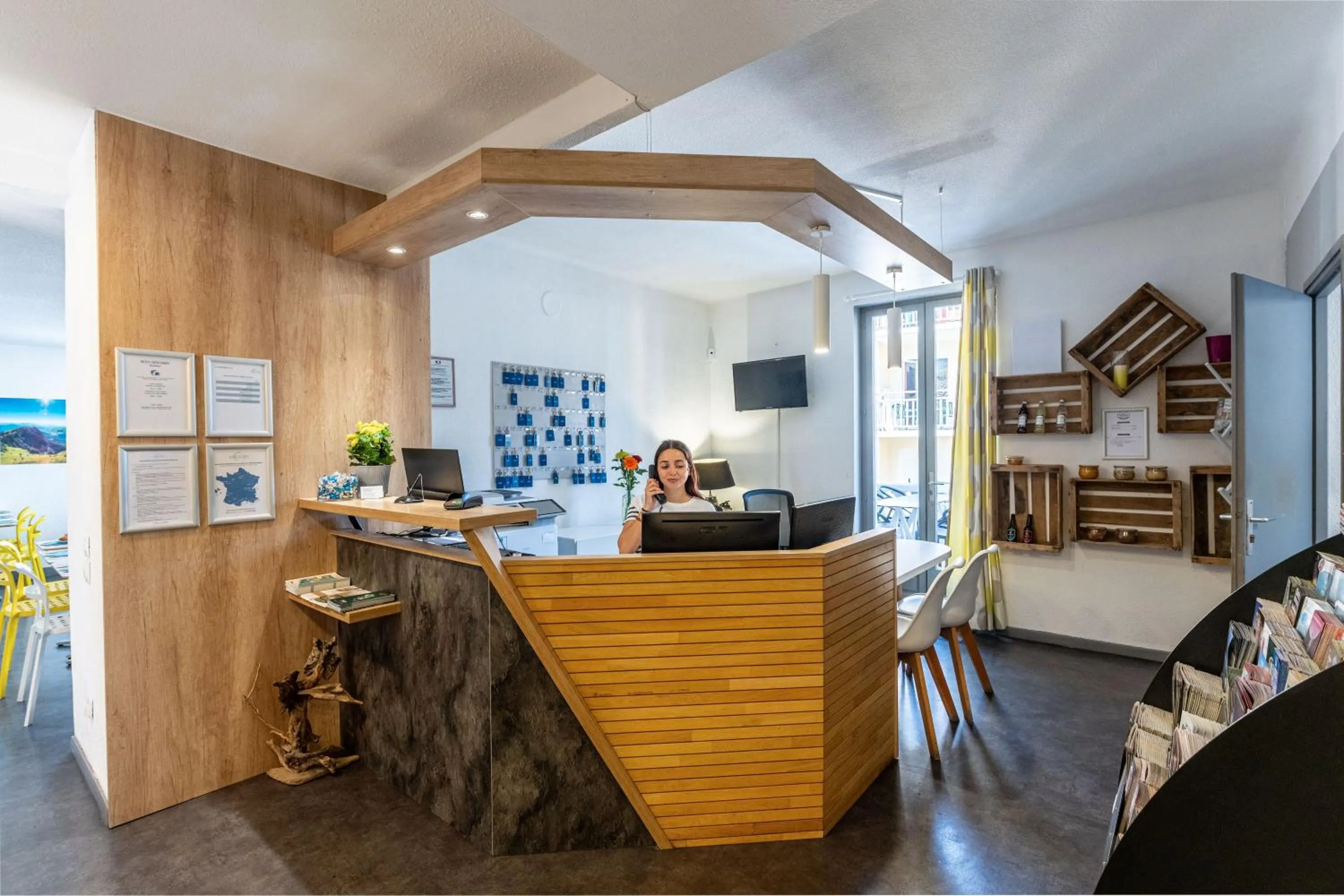 Lobby or reception in Zenitude Evian Les Terrasses du Lac, an Ascend Collection Hotel