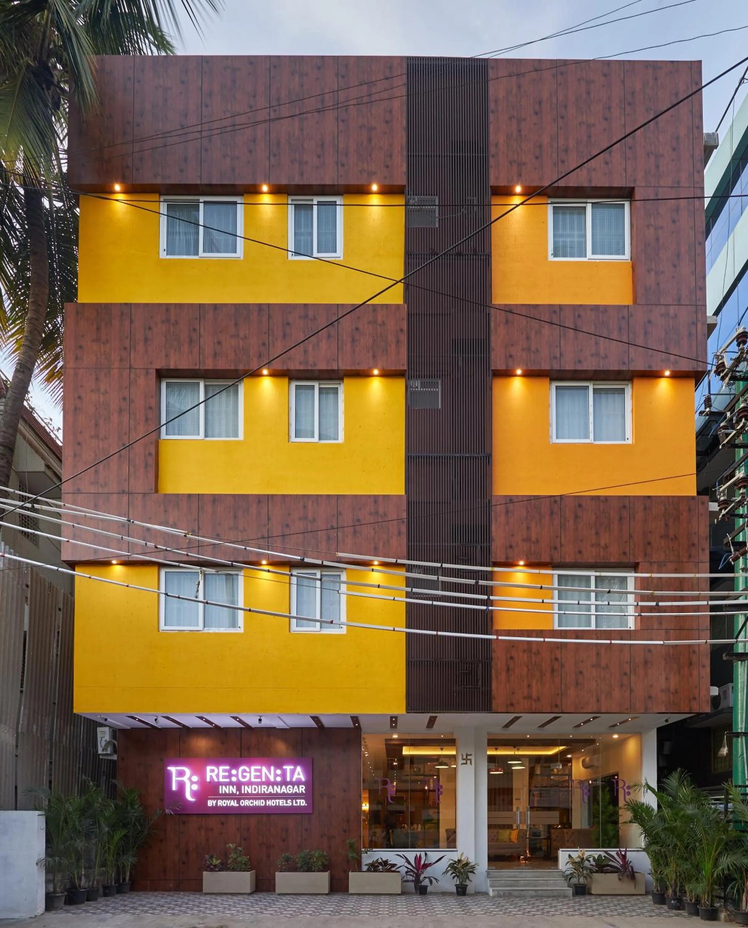 Property building in Regenta Inn Indiranagar by Royal Orchid Hotels