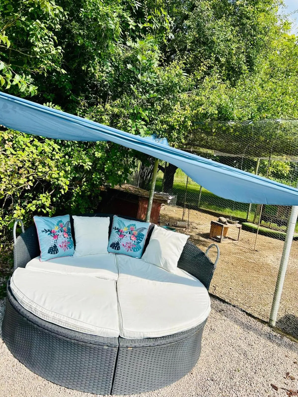 Patio in Domaine de la Borde