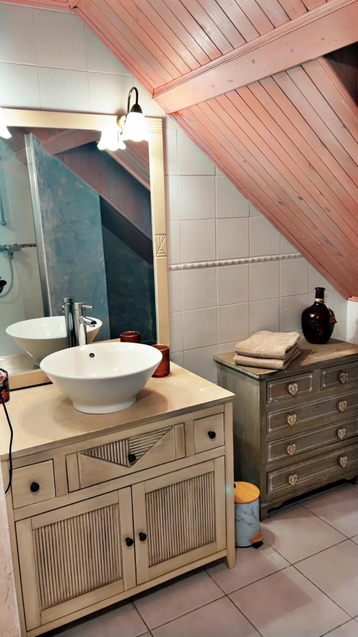 Toilet in Domaine de la Borde