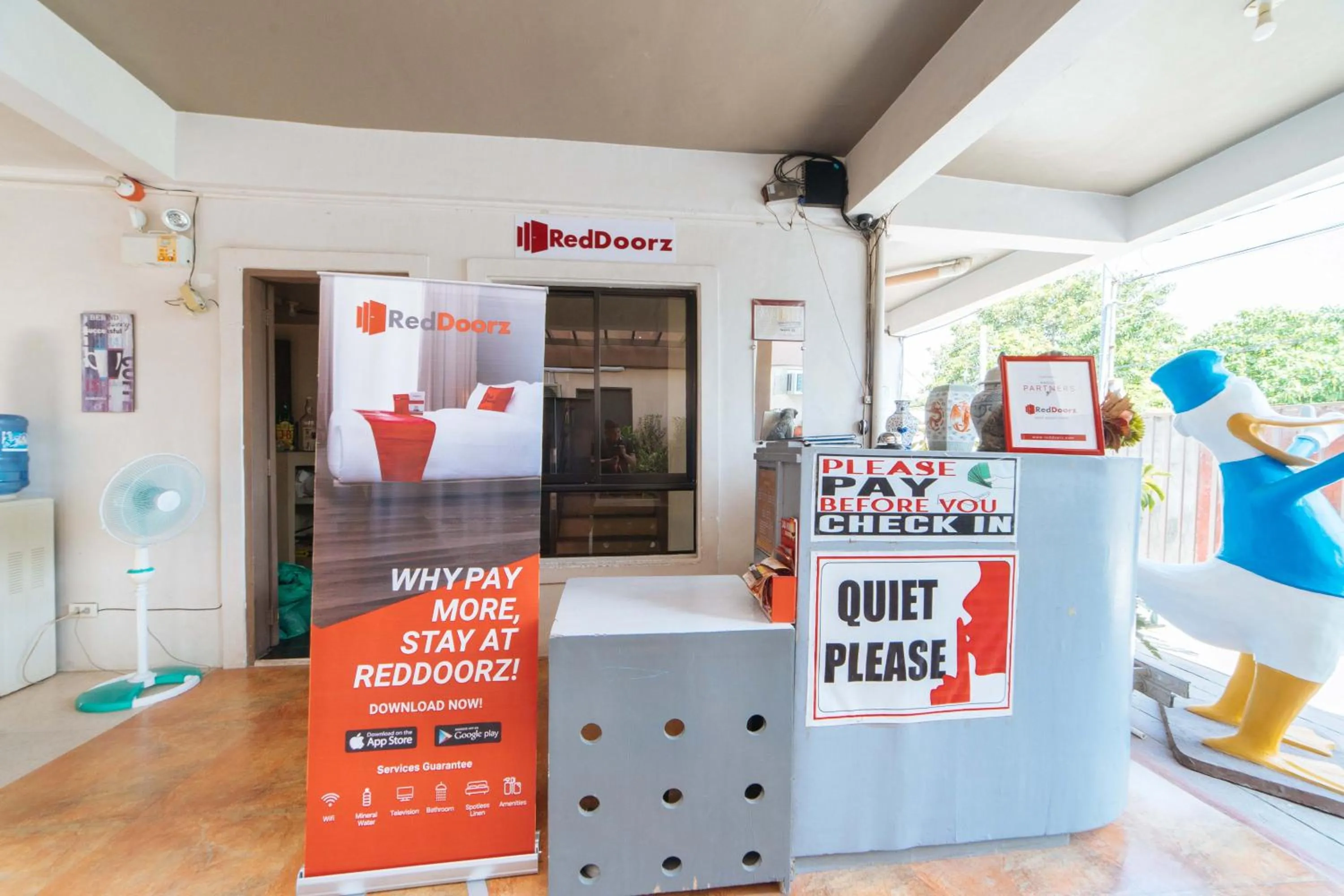 Lobby or reception in RedDoorz @ Aparente Gensan