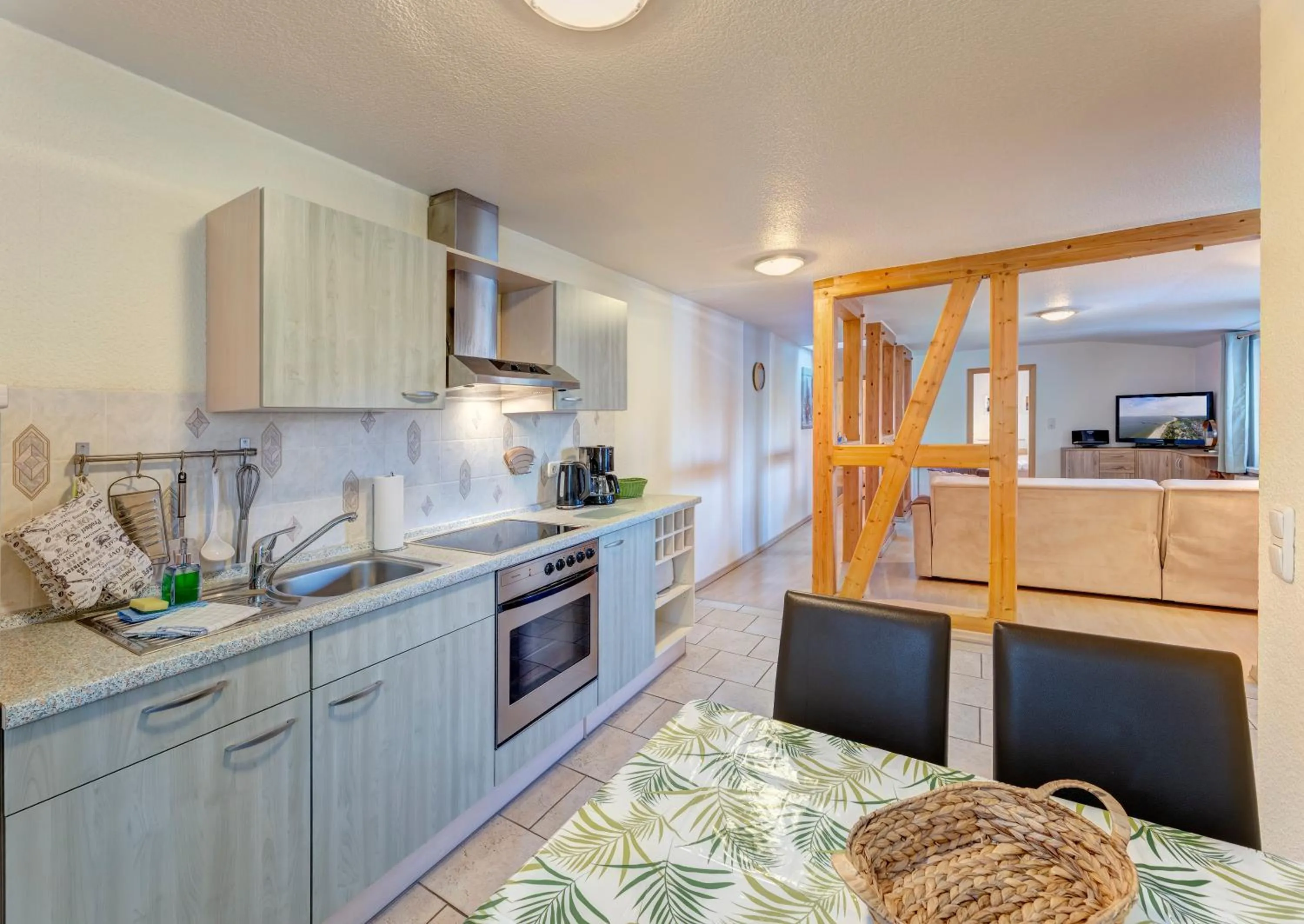 Kitchen or kitchenette in Villa Helma